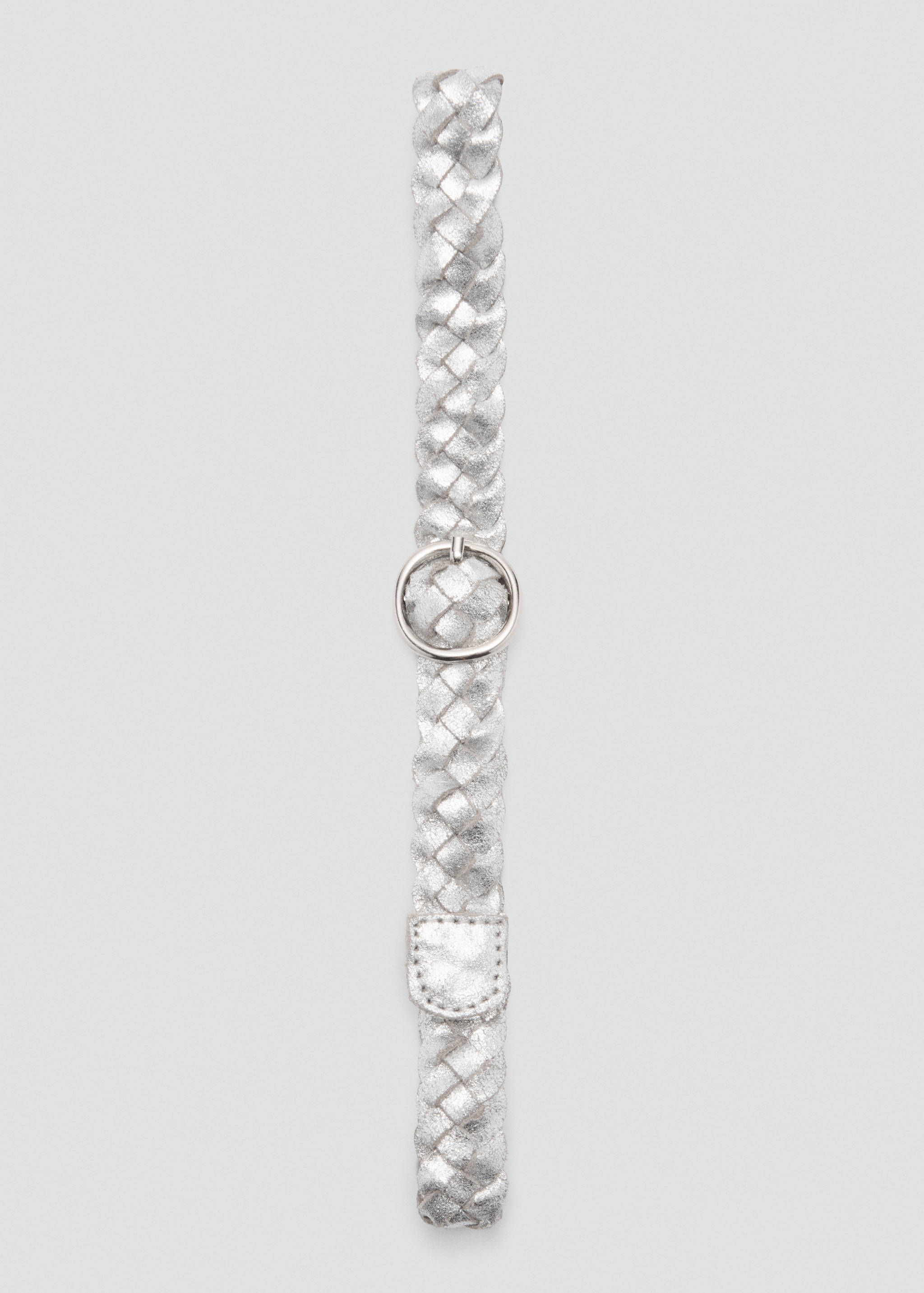 Zapletený pásek 100% kůže - Detail zboží 2