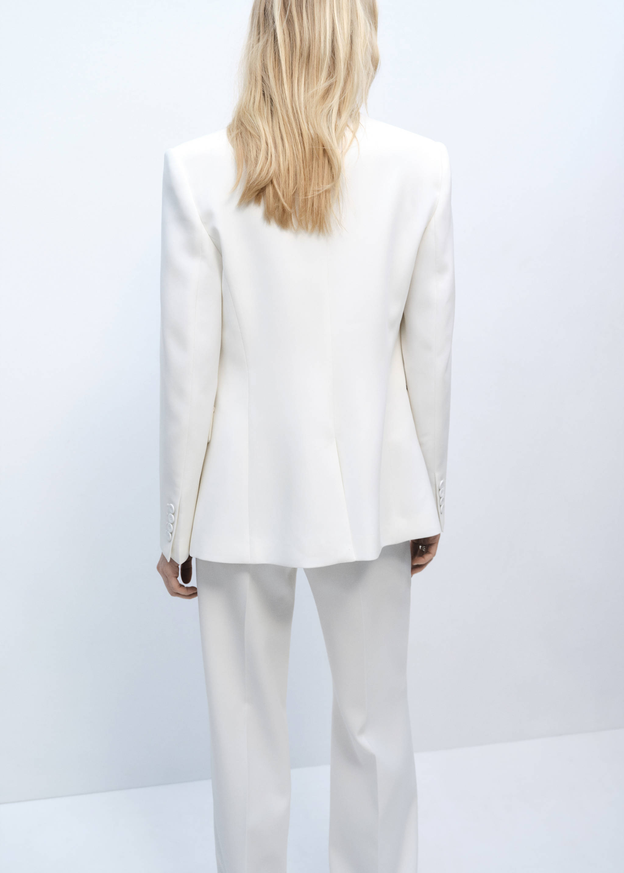 Structured suit blazer - Reverse of the article