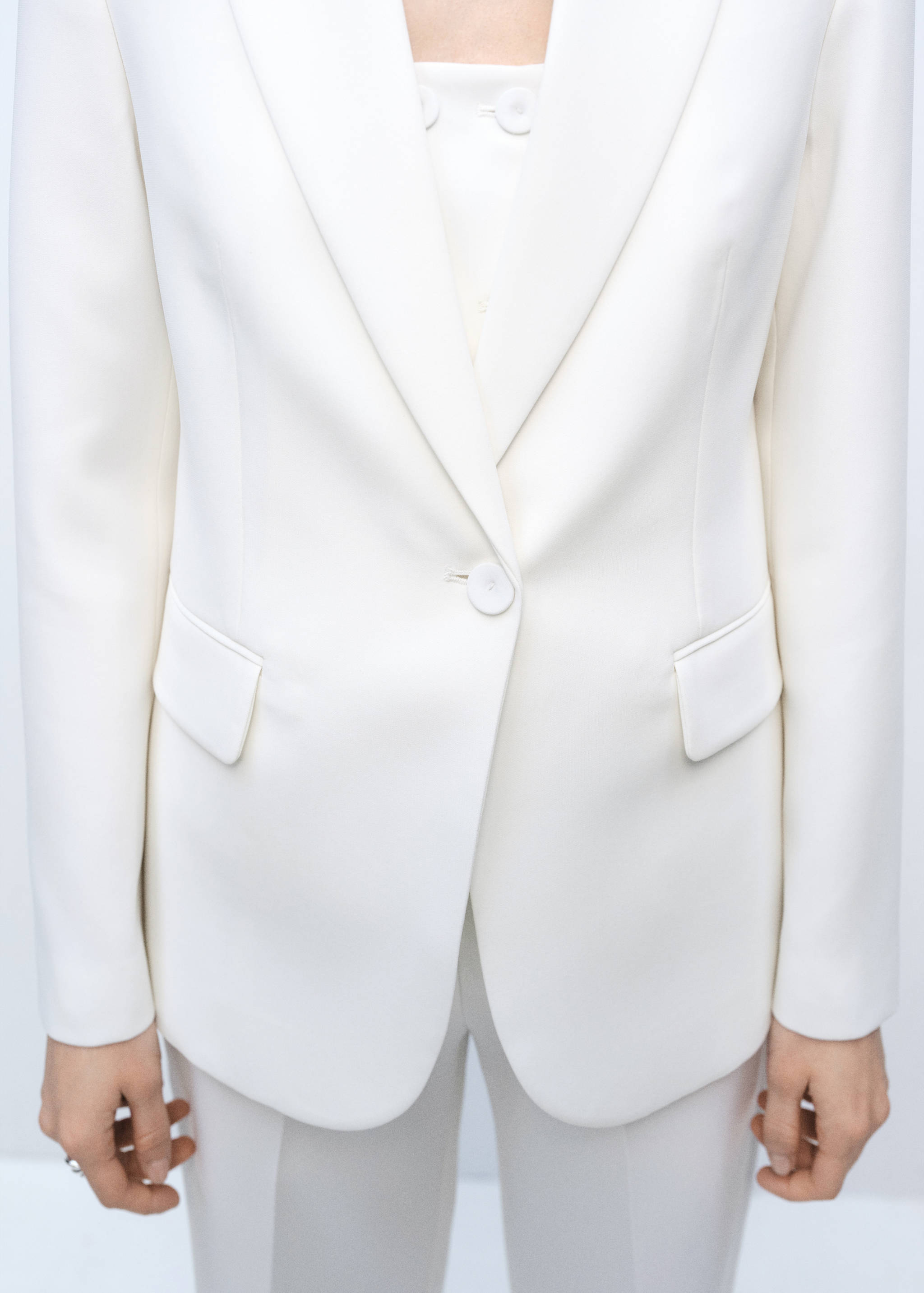 Structured suit blazer - Details of the article 6