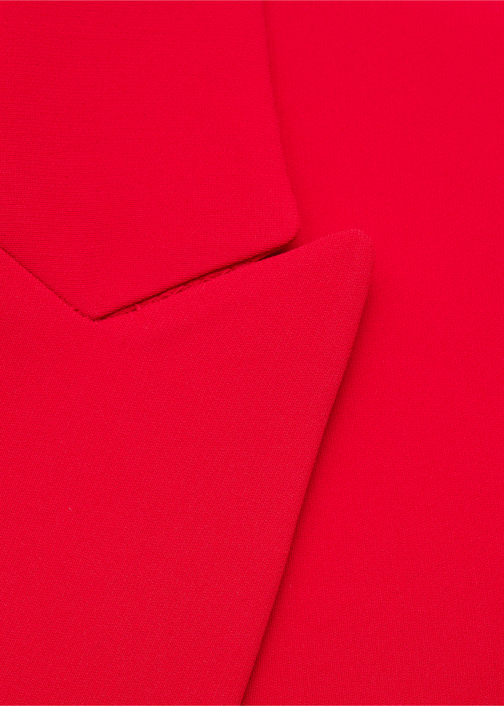 Blazer costume structuré - Détail de l'article 8, Rouge. Ref: 87071518-00.