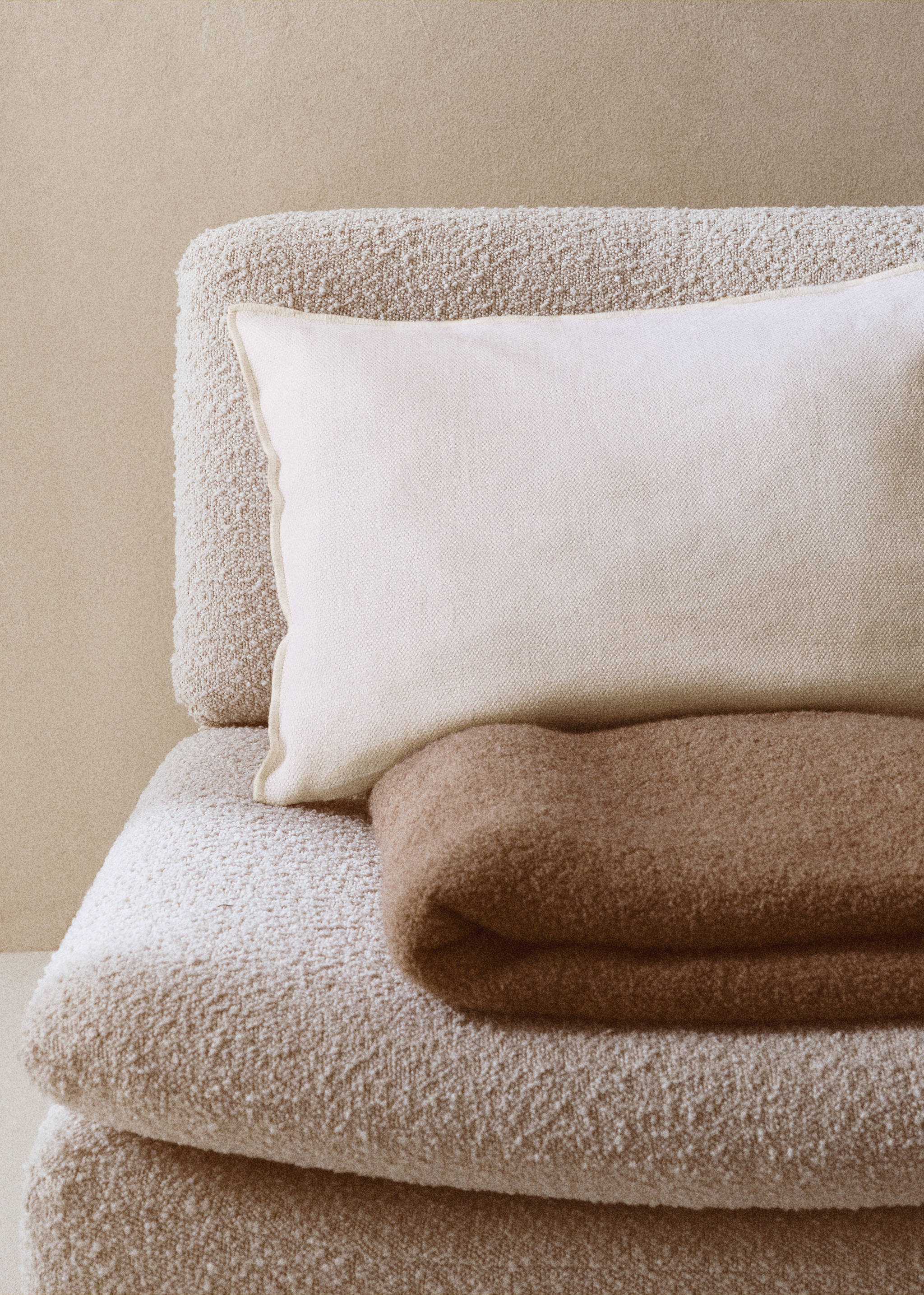 Funda coixí lli detall overlock textura 40x60cm - Detall de l'article 6