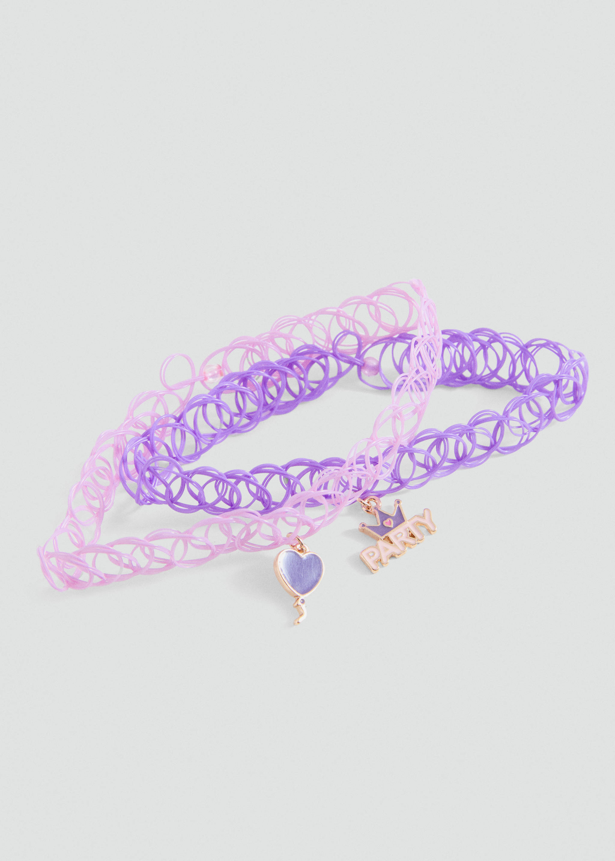 2er-Pack Chokers - Mittlere Ansicht