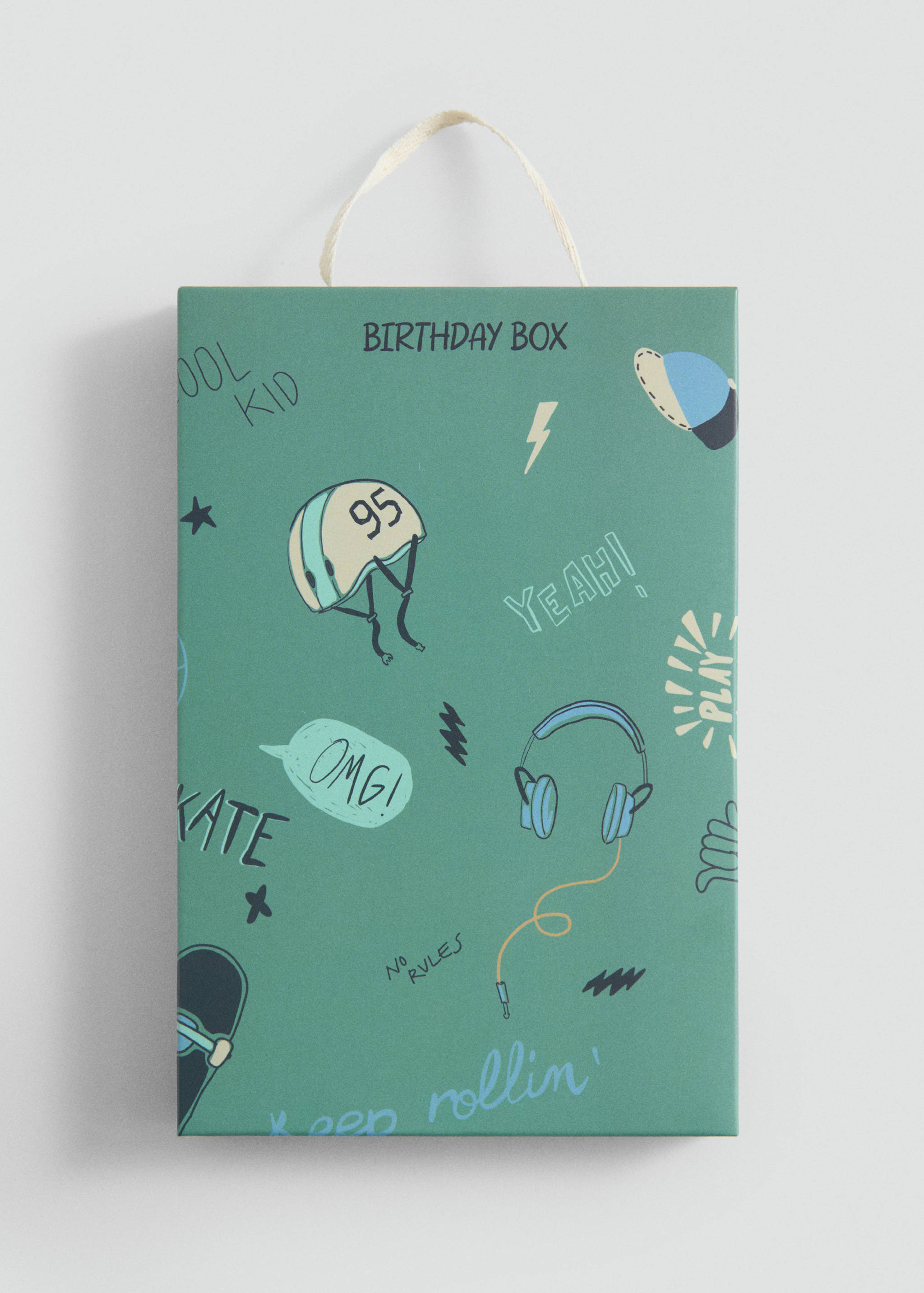 Caja regalo cumpleaños - Artículo sin modelo
