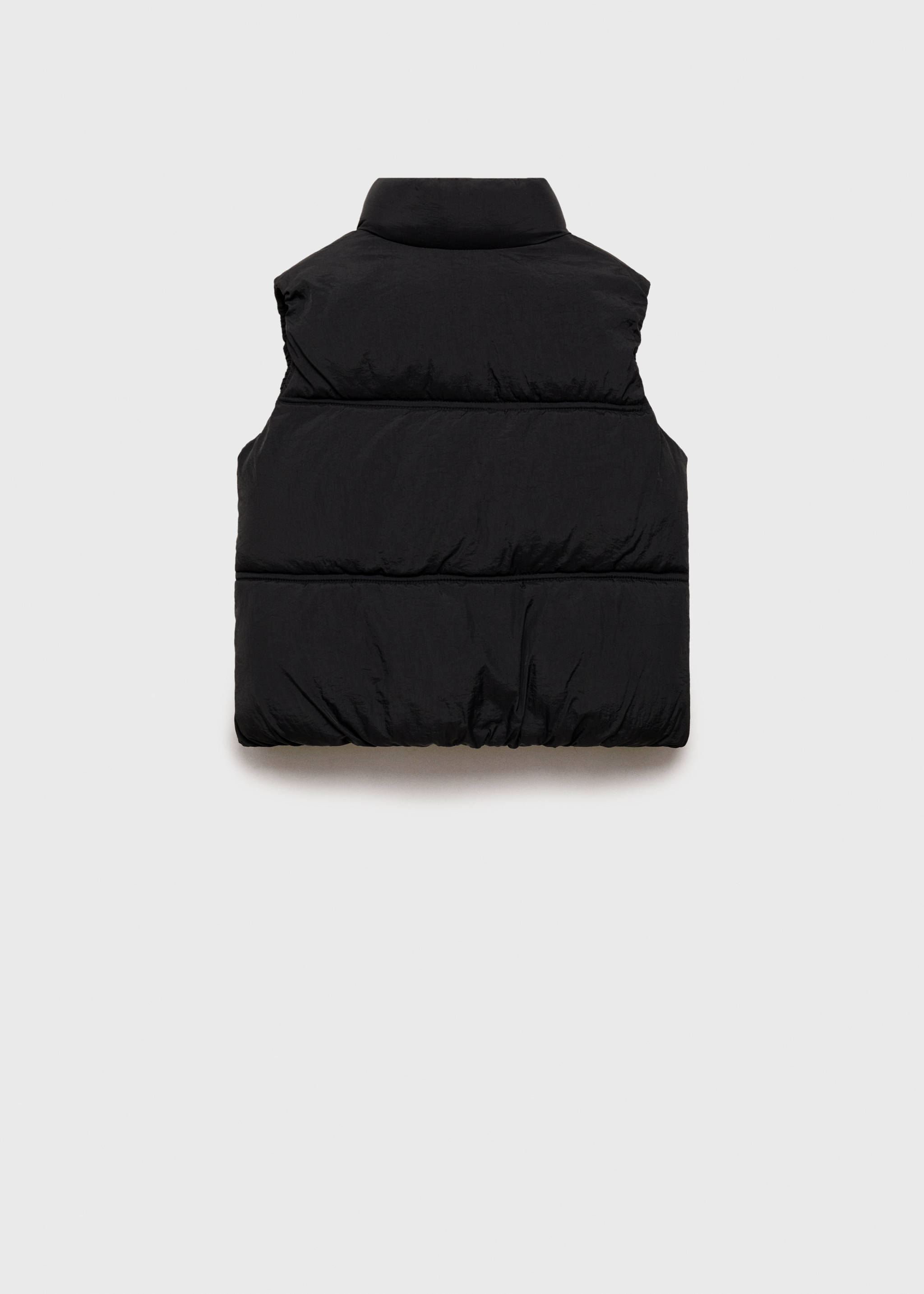 Steppweste mit Reißverschluss - Rückseite des Artikels