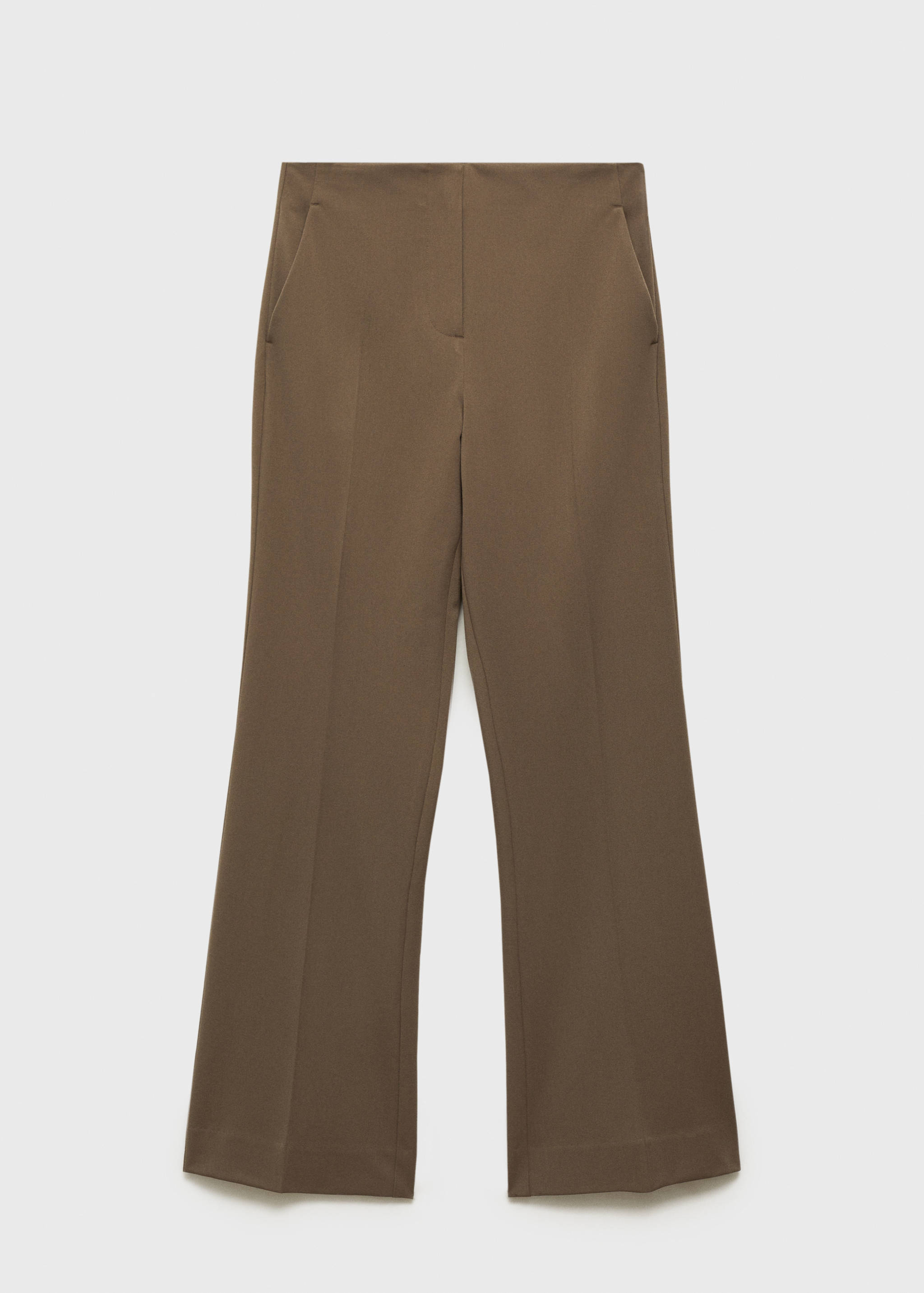Mid-rise flare pants - Article without model