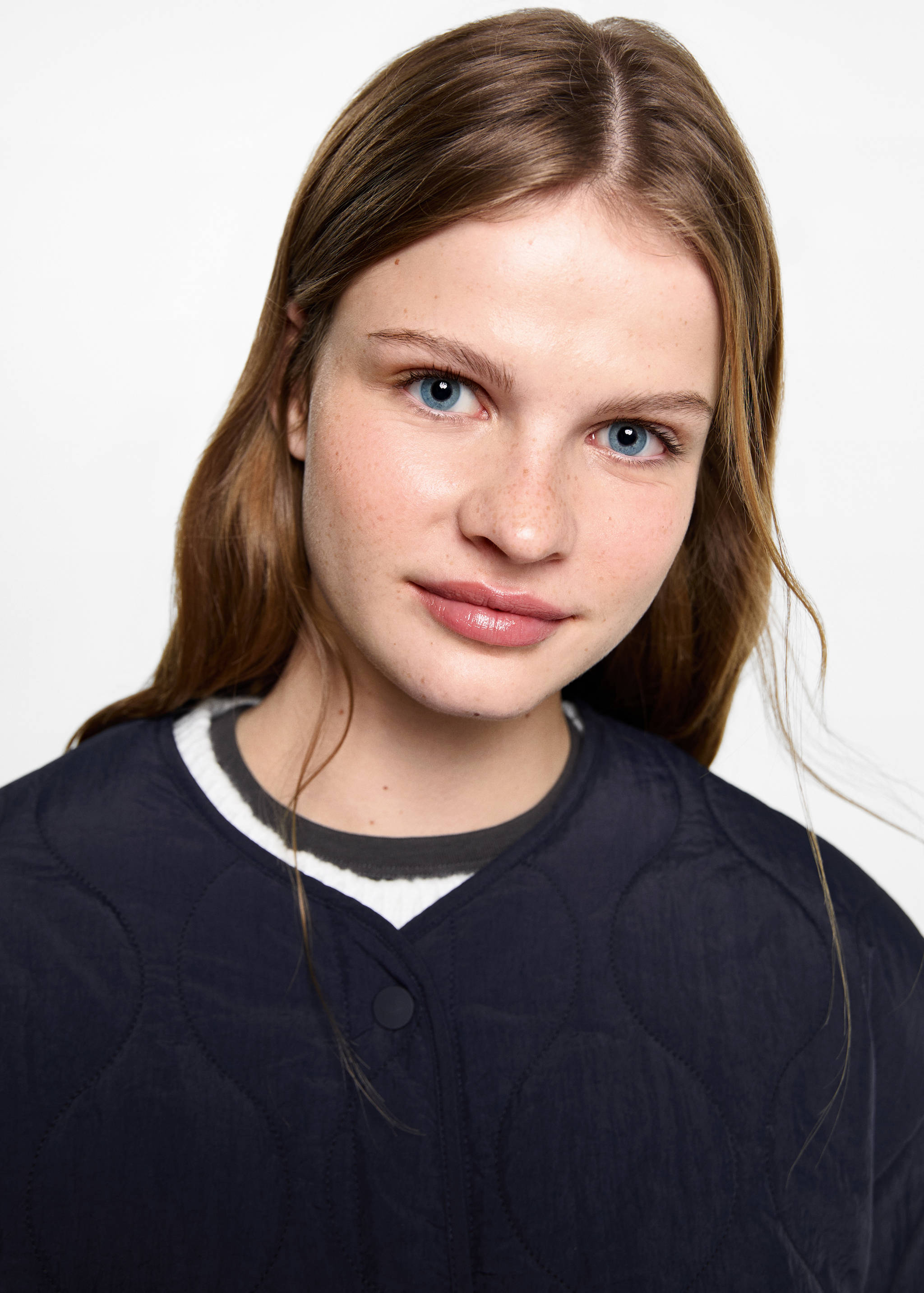 Pocket quilted jacket - Details of the article 1