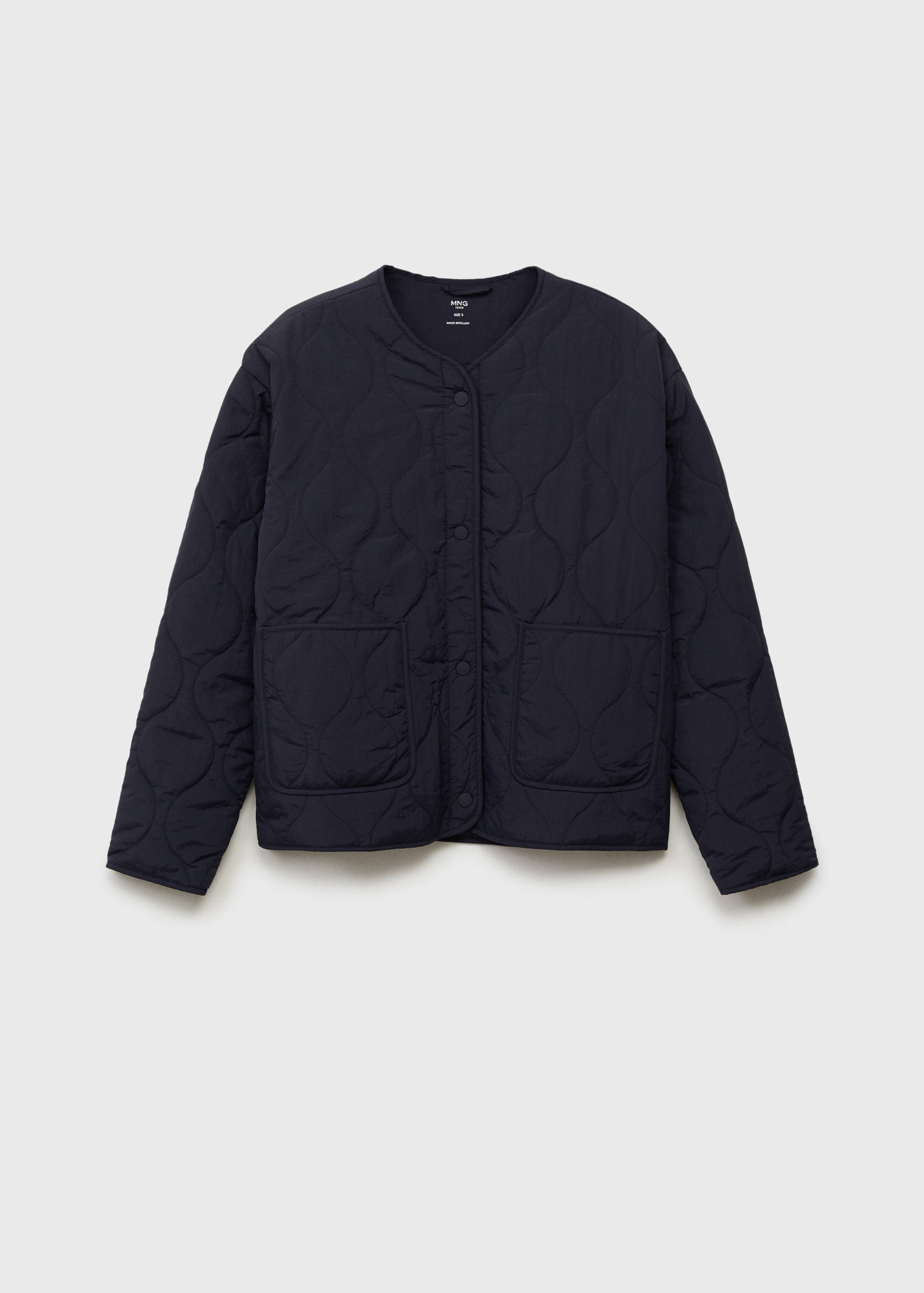 Pocket quilted jacket - Article without model