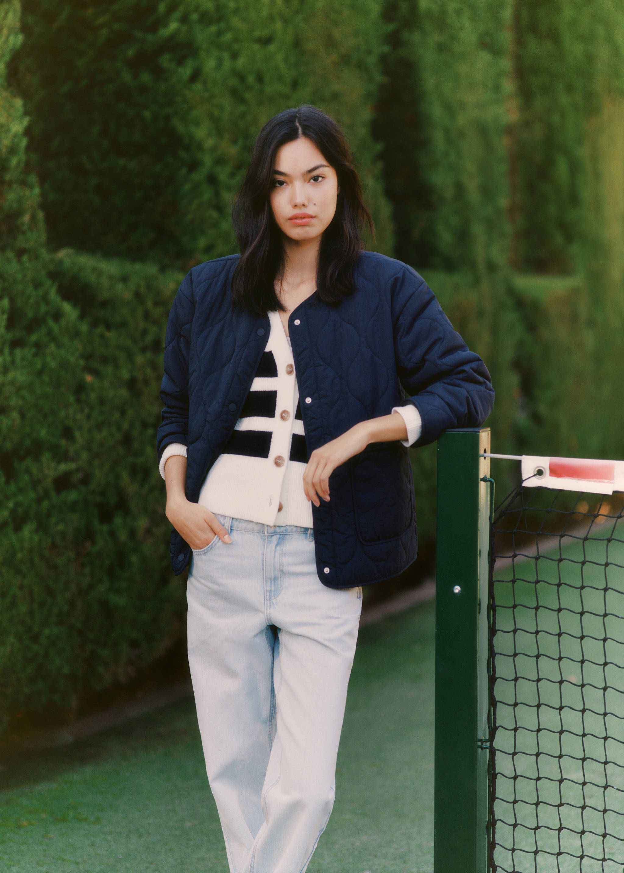 Pocket quilted jacket - Details of the article 5