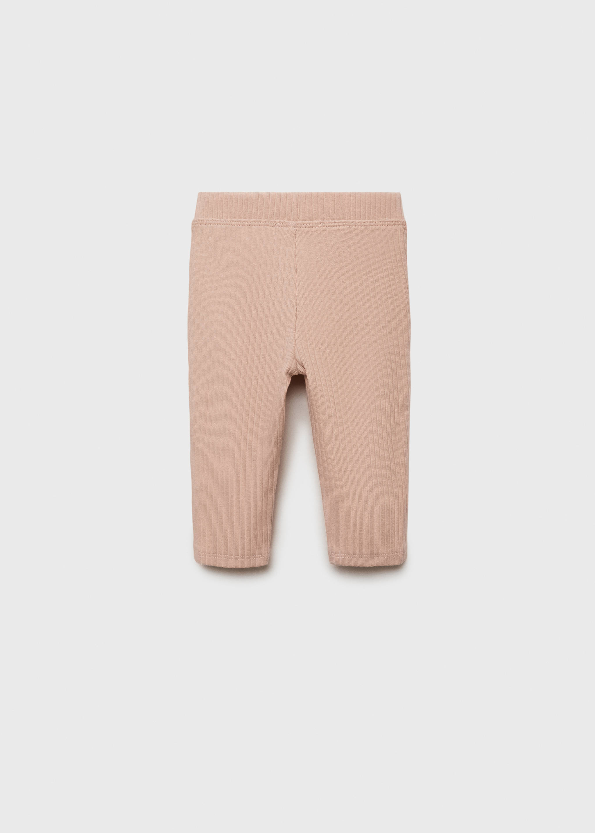 Ribbed bow leggings - Reverse of the article