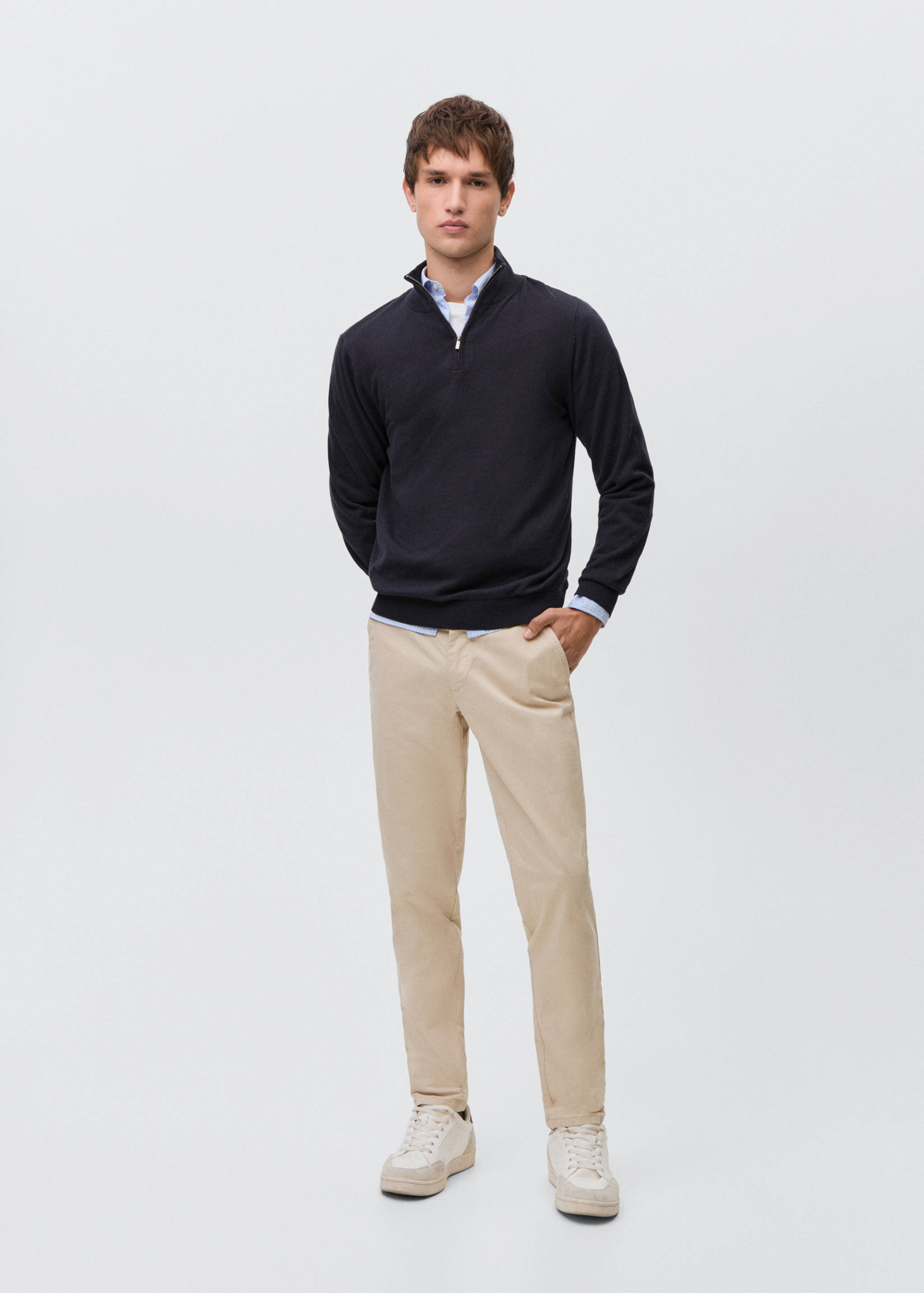 Chinohose aus Baumwolle - Allgemeine Ansicht