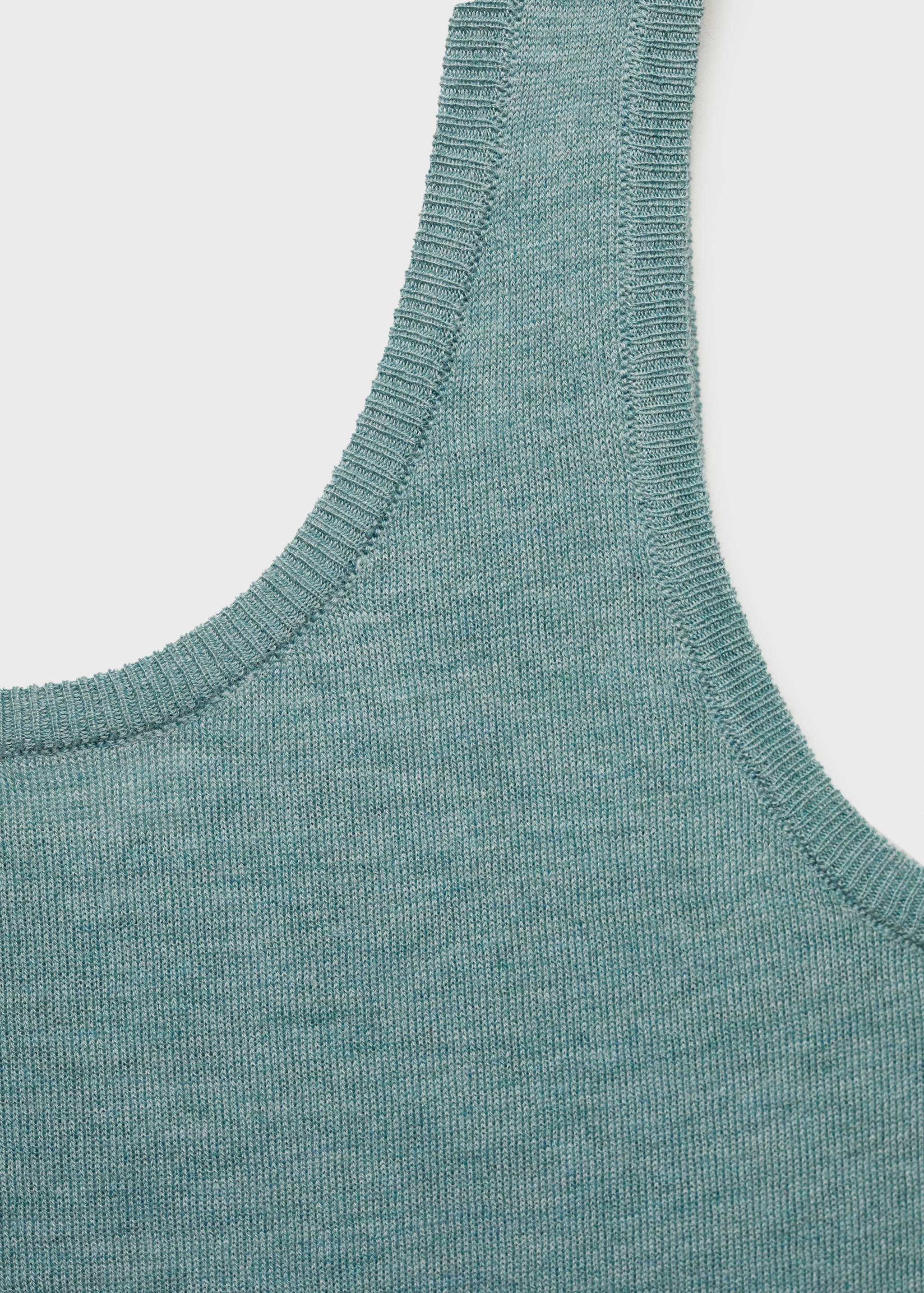 Ribbed knit tank top - Details of the article 8