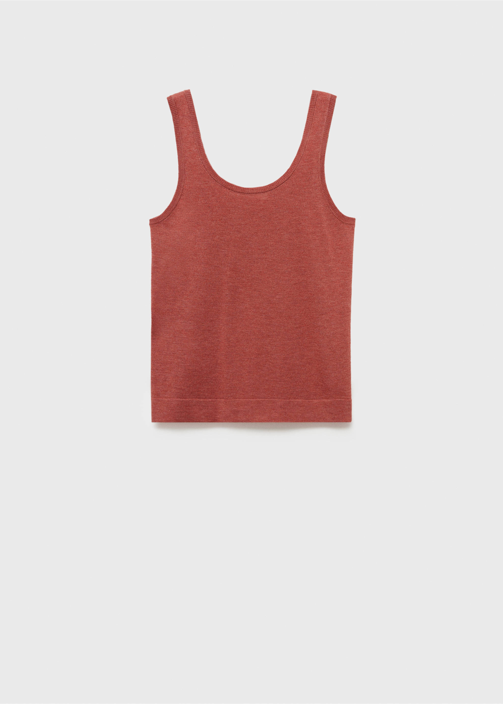 Camiseta punto tirantes - Artículo sin modelo, Rosa geranio. Ref: 87072892-00.