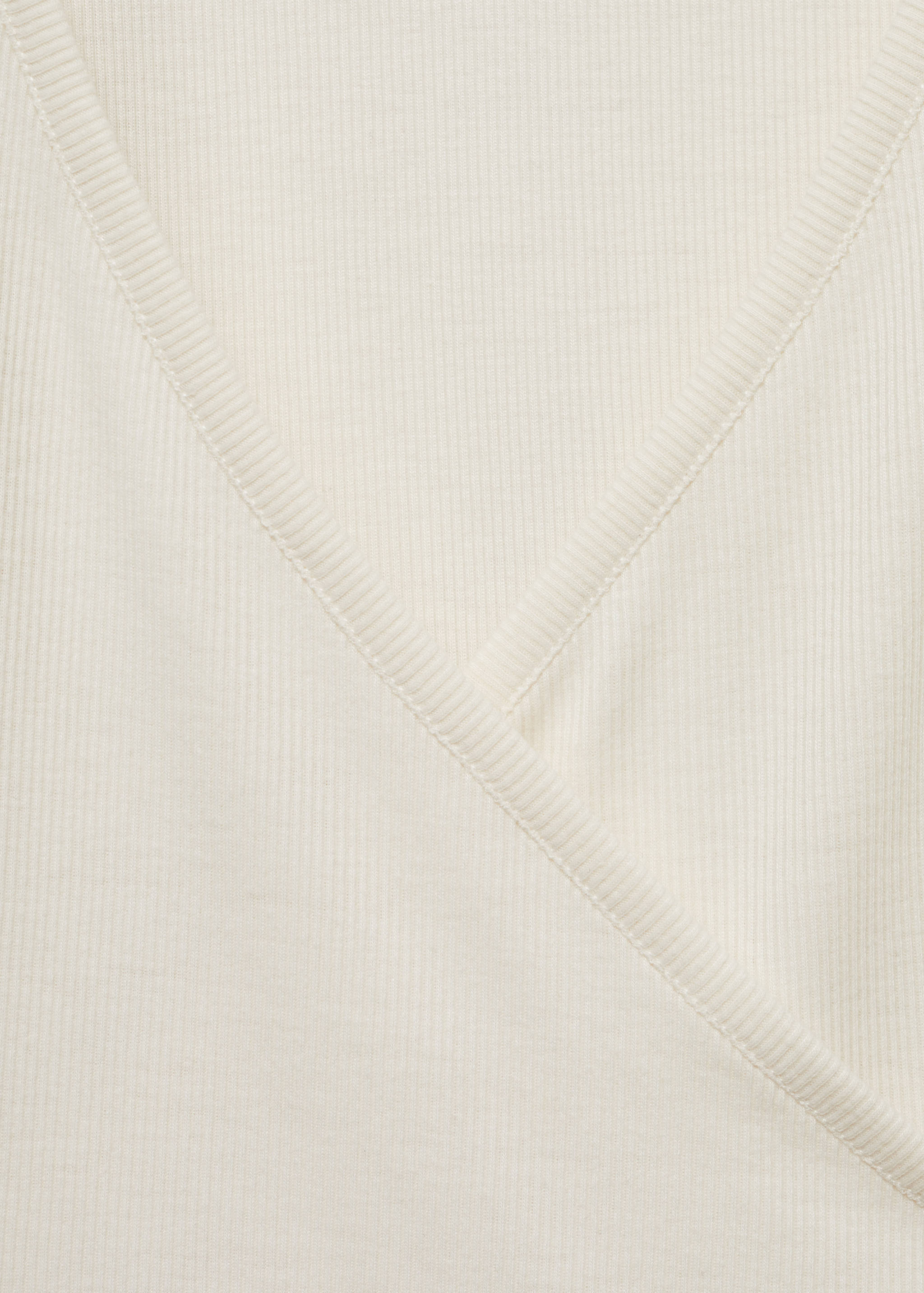 Rib-knit cardigan with tie - Details of the article 8