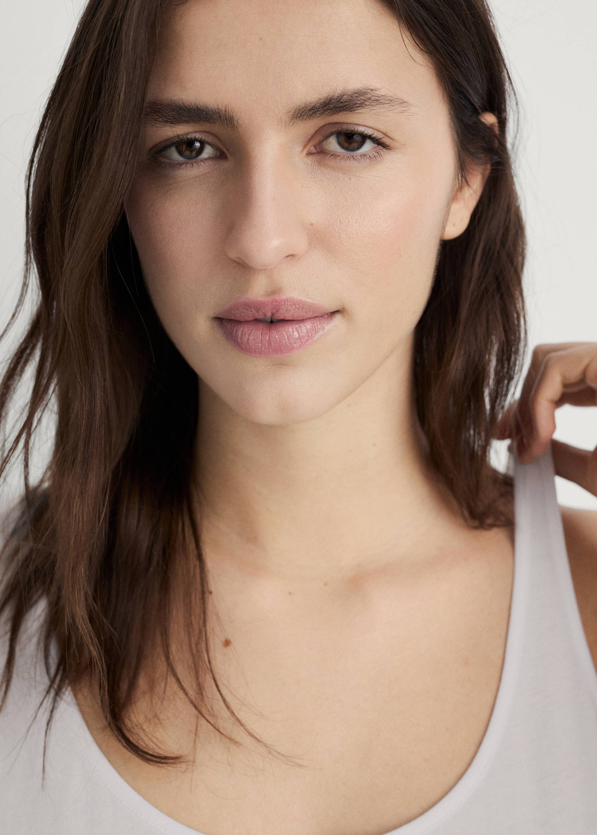 Pyjama top with straps - Details of the article 1