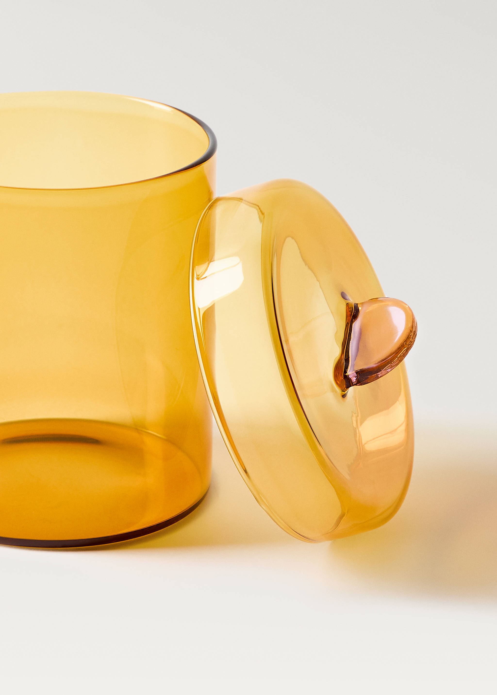 Coloured borosilicate pot - Details of the article 2