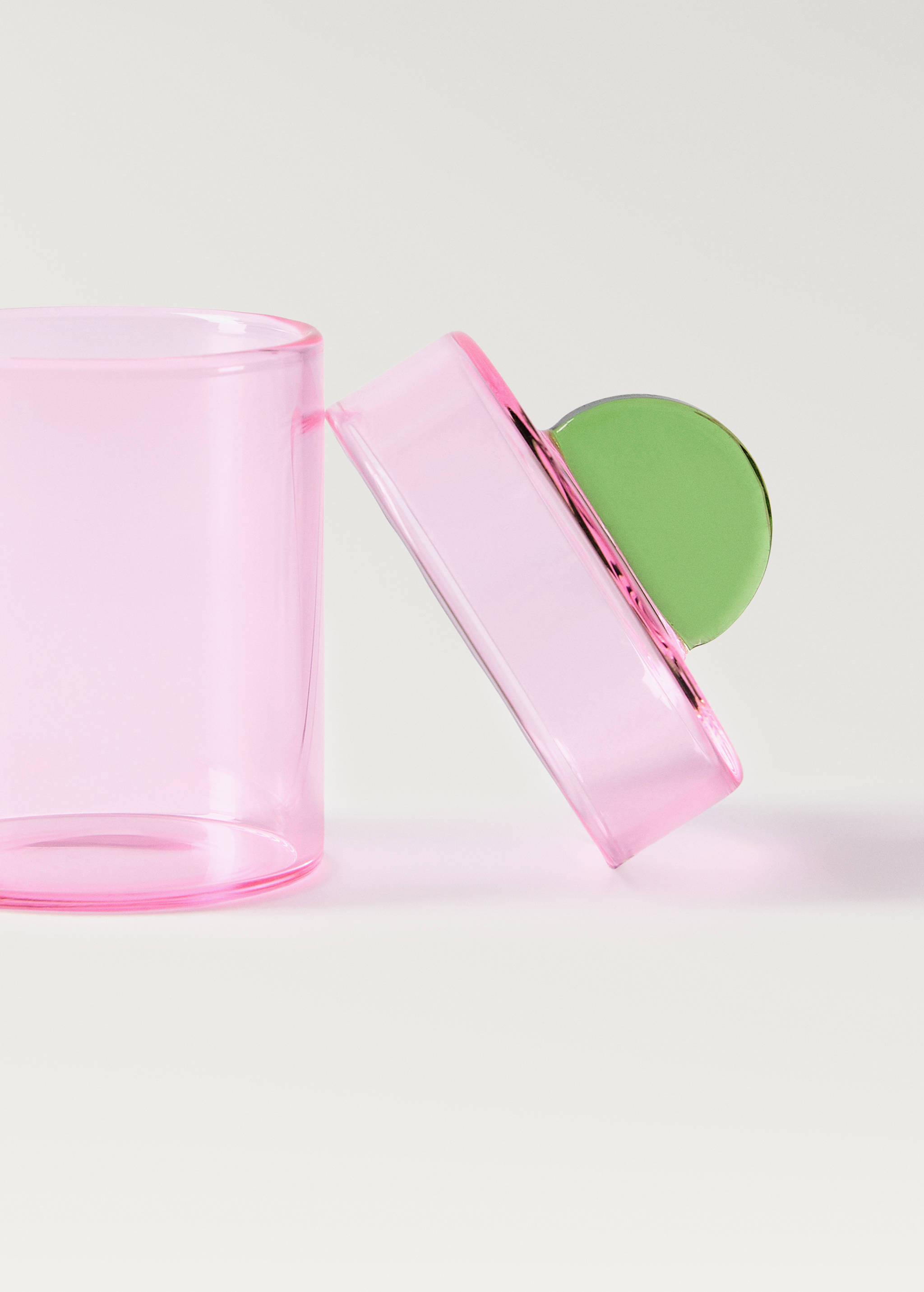 Coloured borosilicate pot - Details of the article 2