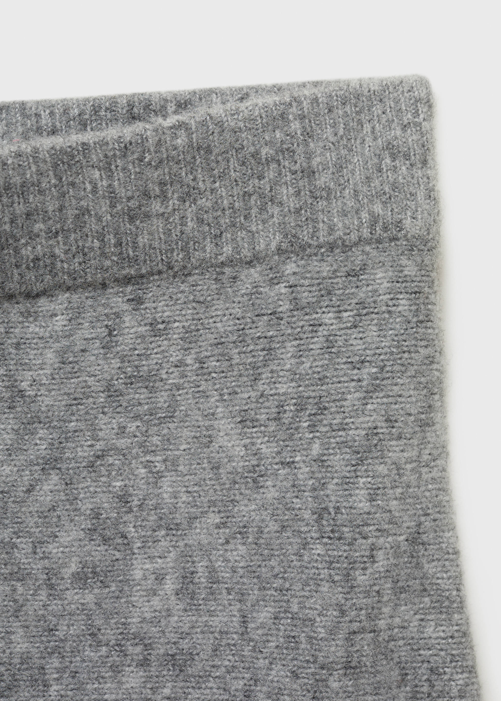 Long knitted skirt - Details of the article 8