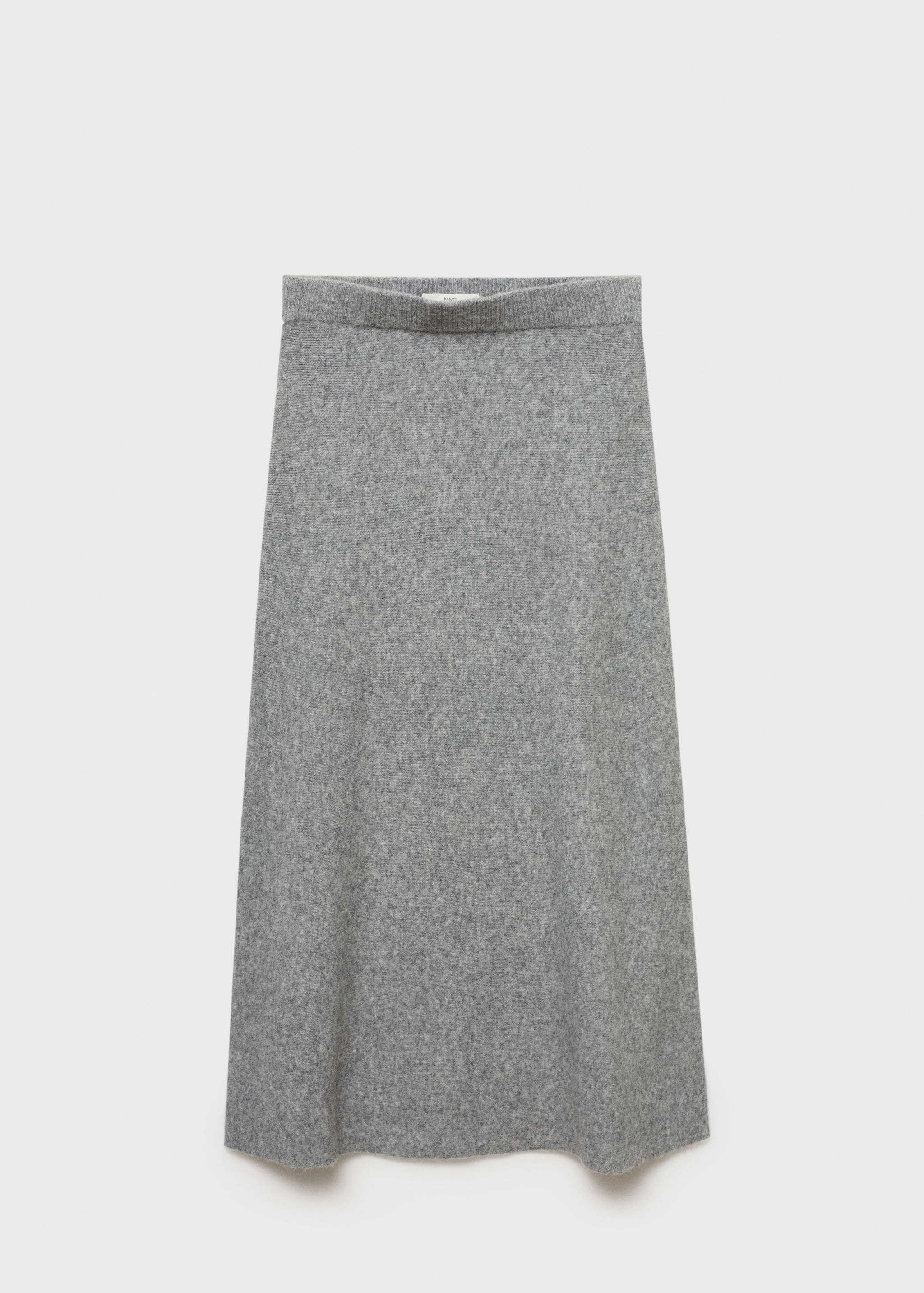 Long knitted skirt - Article without model