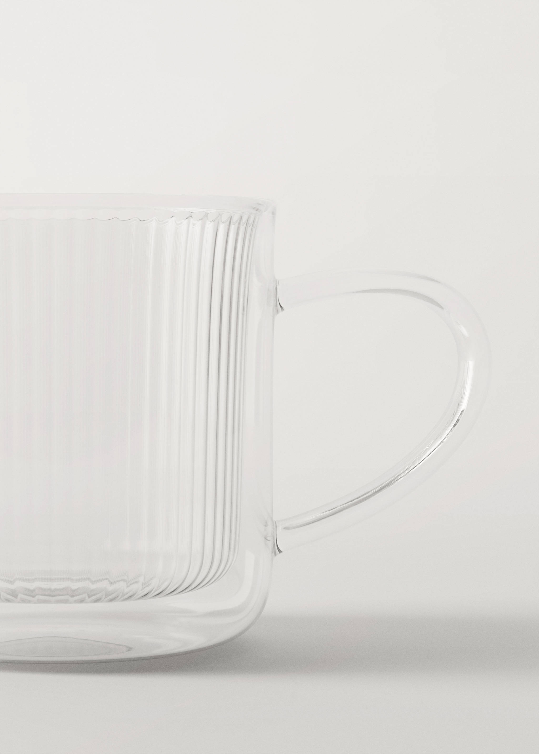 Tassa cappuccino borosilicat línies - Detall de l'article 2