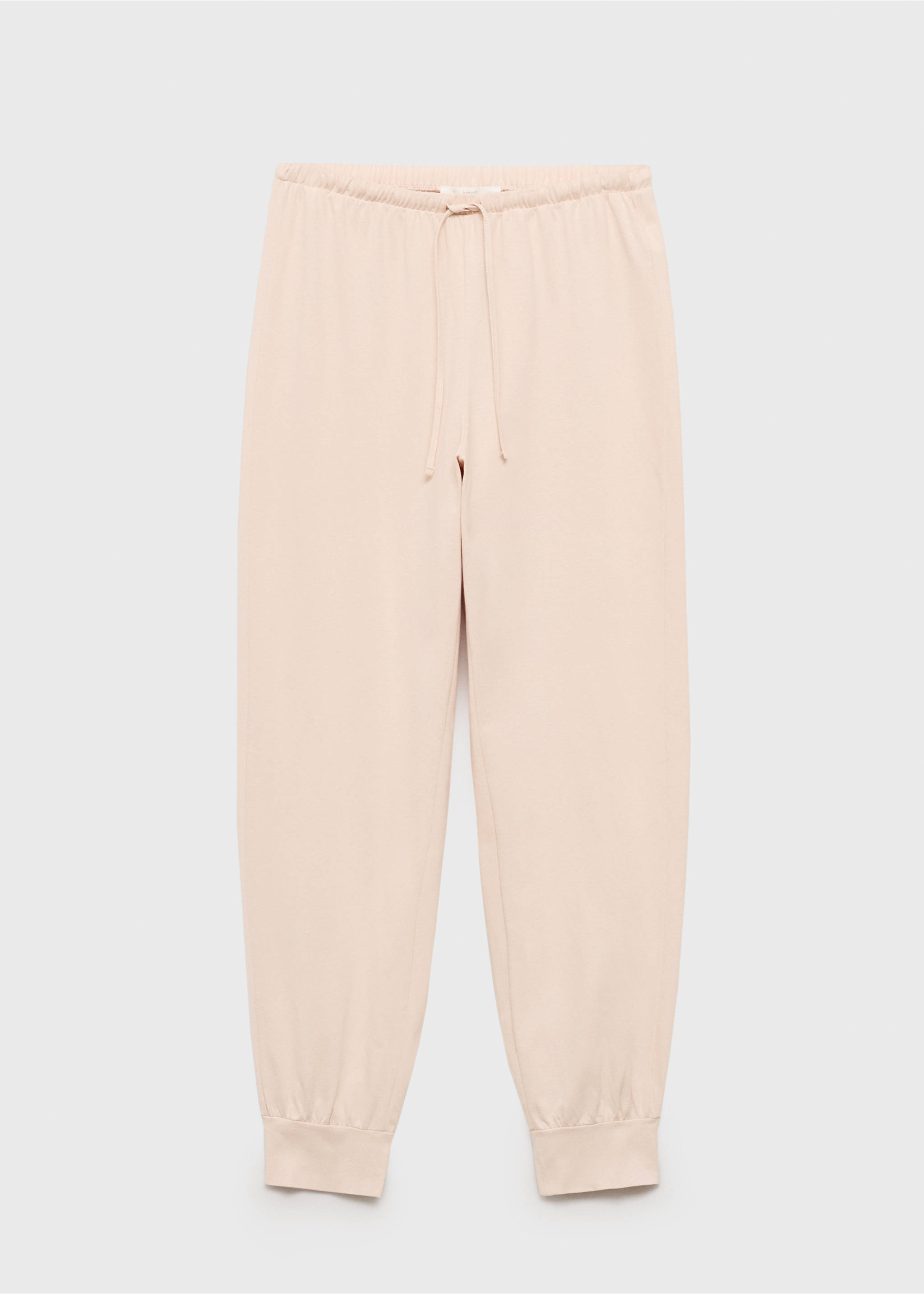 Cotton trousers with soft finish - Article without model, Salmon. Ref: 87072971-00.