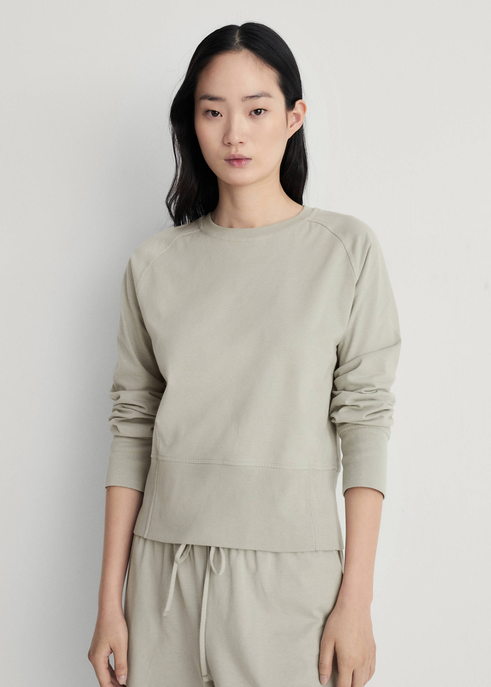 Pantalón algodón acabado soft - Reverso del artículo