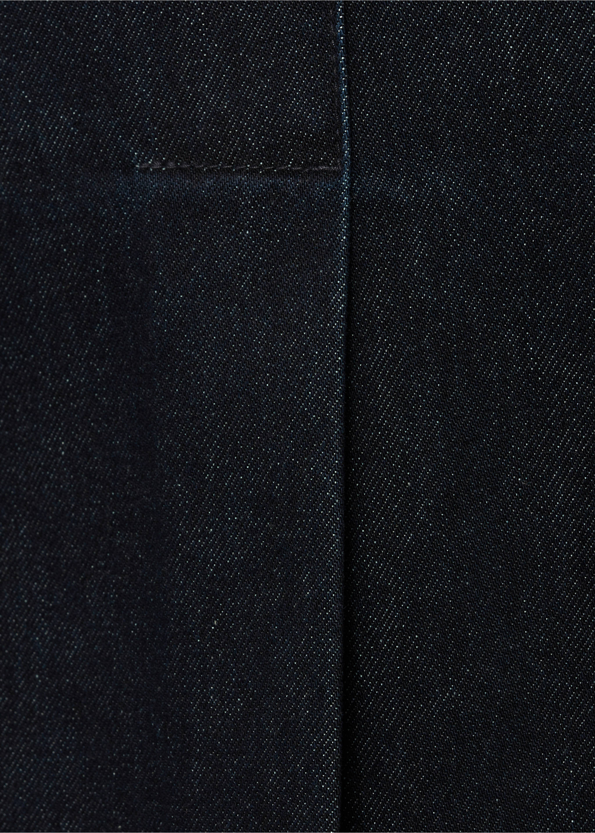 Rinse-wash midi-skirt with buckle - Details of the article 0, Open Blue. Ref: 87073277-00.