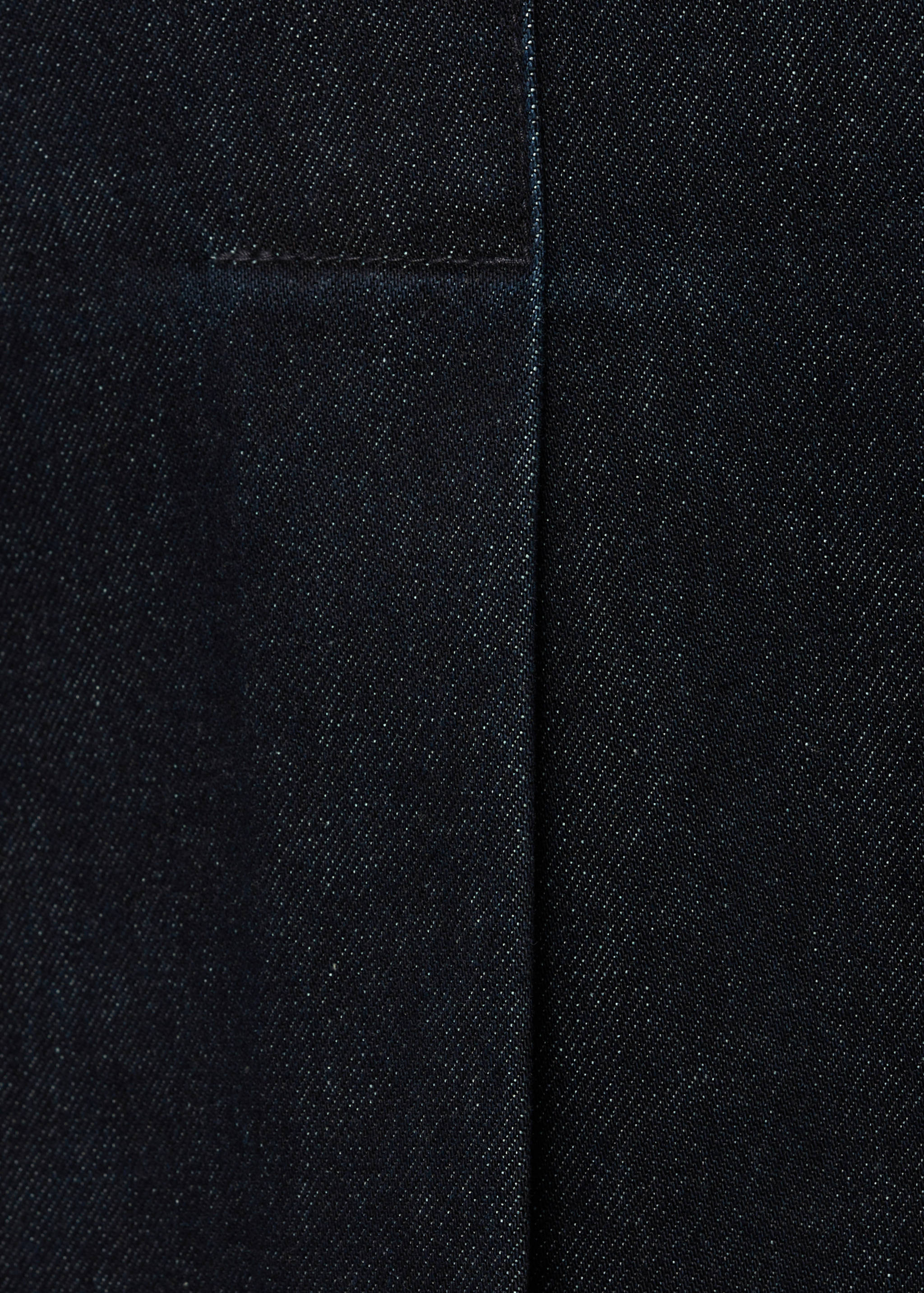 Rinse-wash midi-skirt with buckle - Details of the article 0