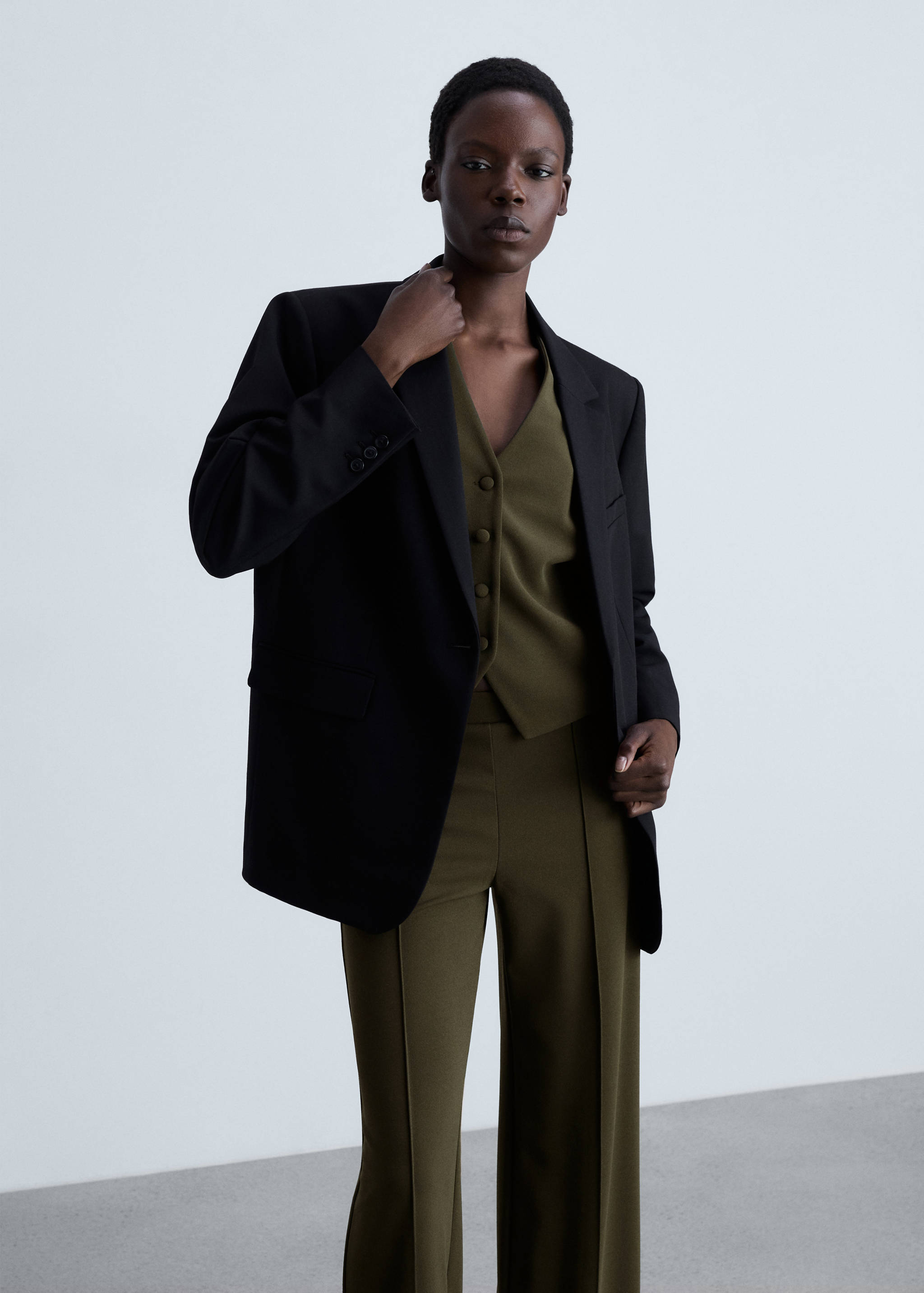 Pantaloni dritti maglia - Dettaglio dell'articolo 6