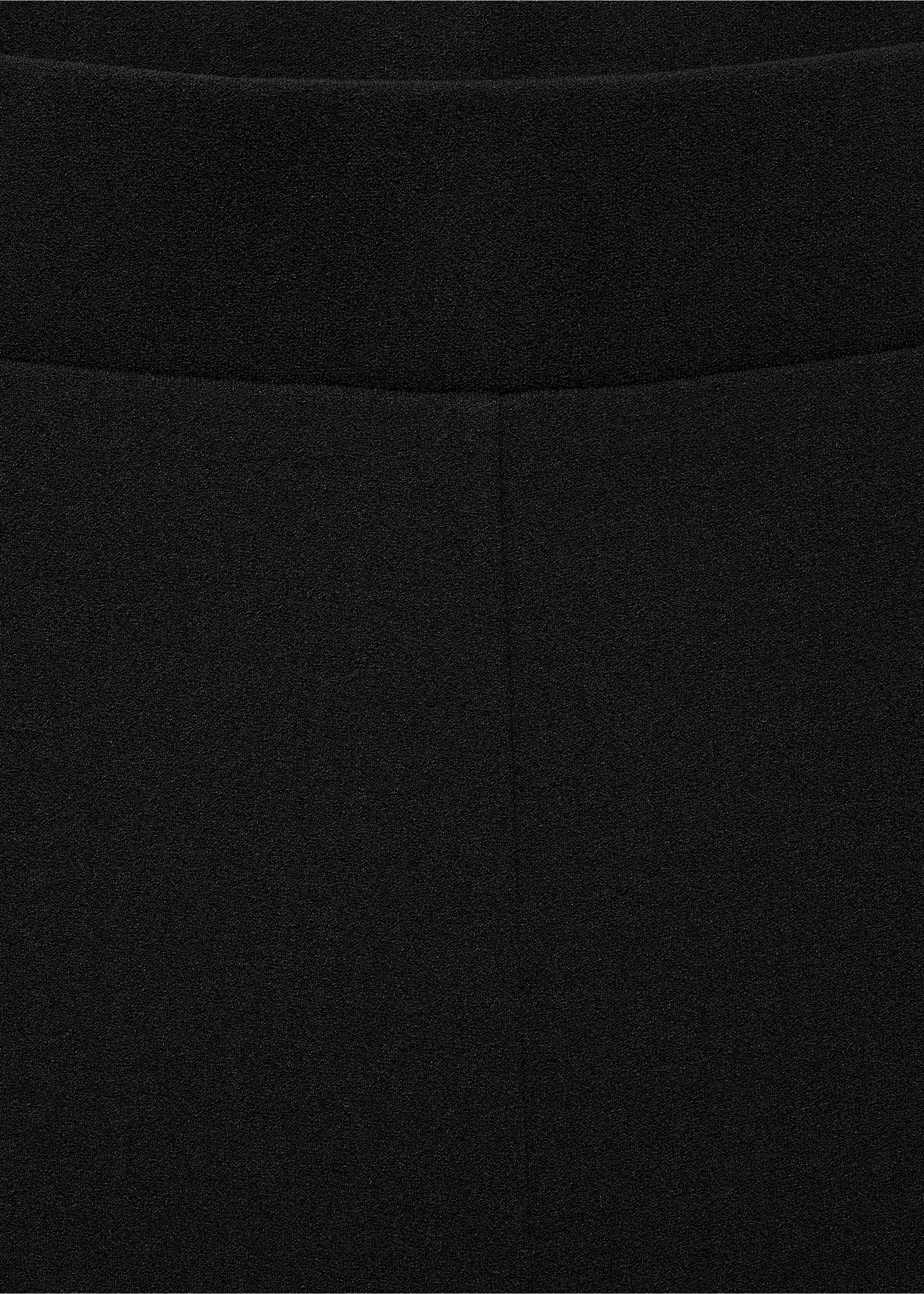Gerade Strickhose - Detail des Artikels 8, Schwarz. Ref: 87073279-00.