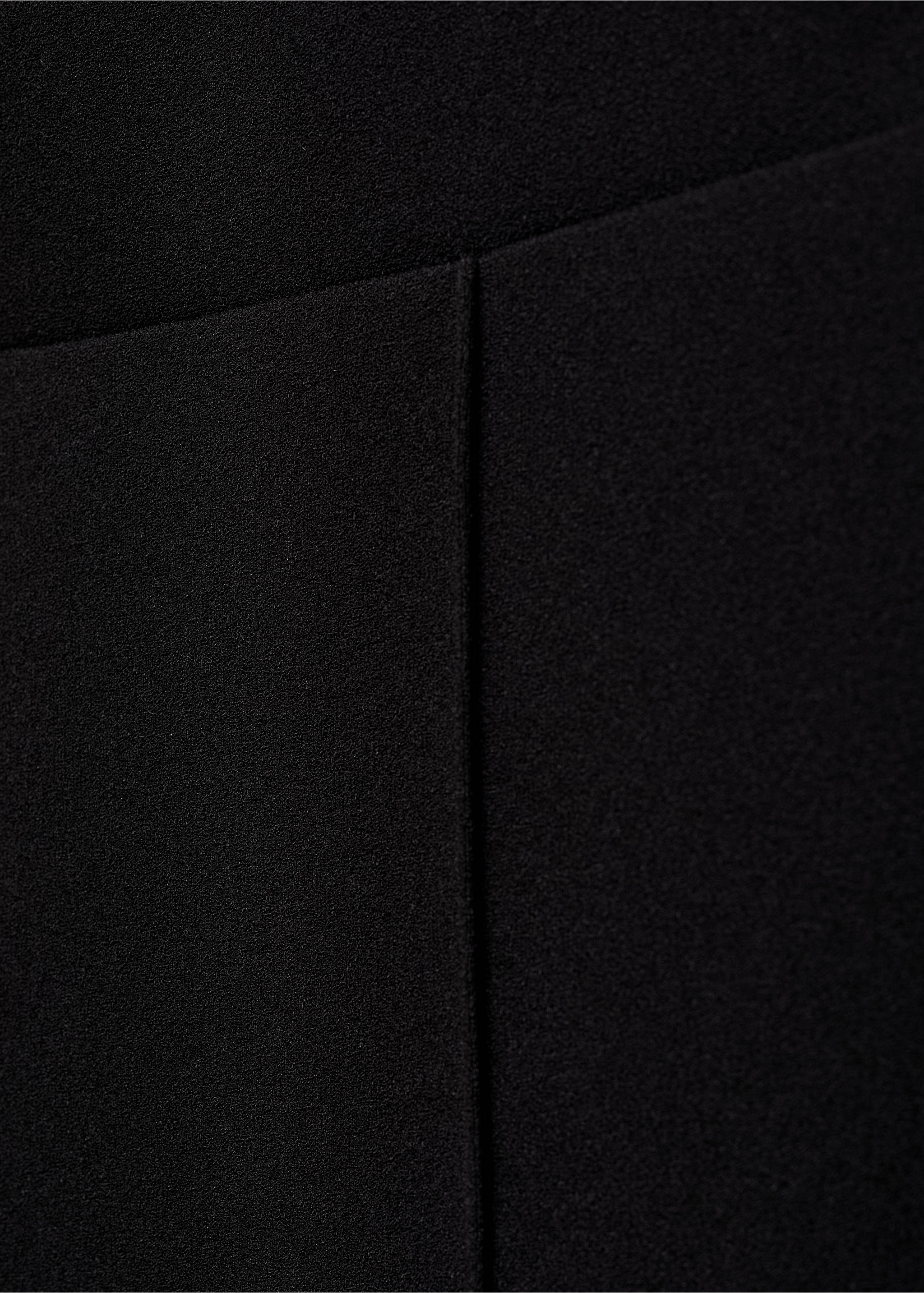 Gerade Strickhose - Detail des Artikels 0, Schwarz. Ref: 87073279-00.