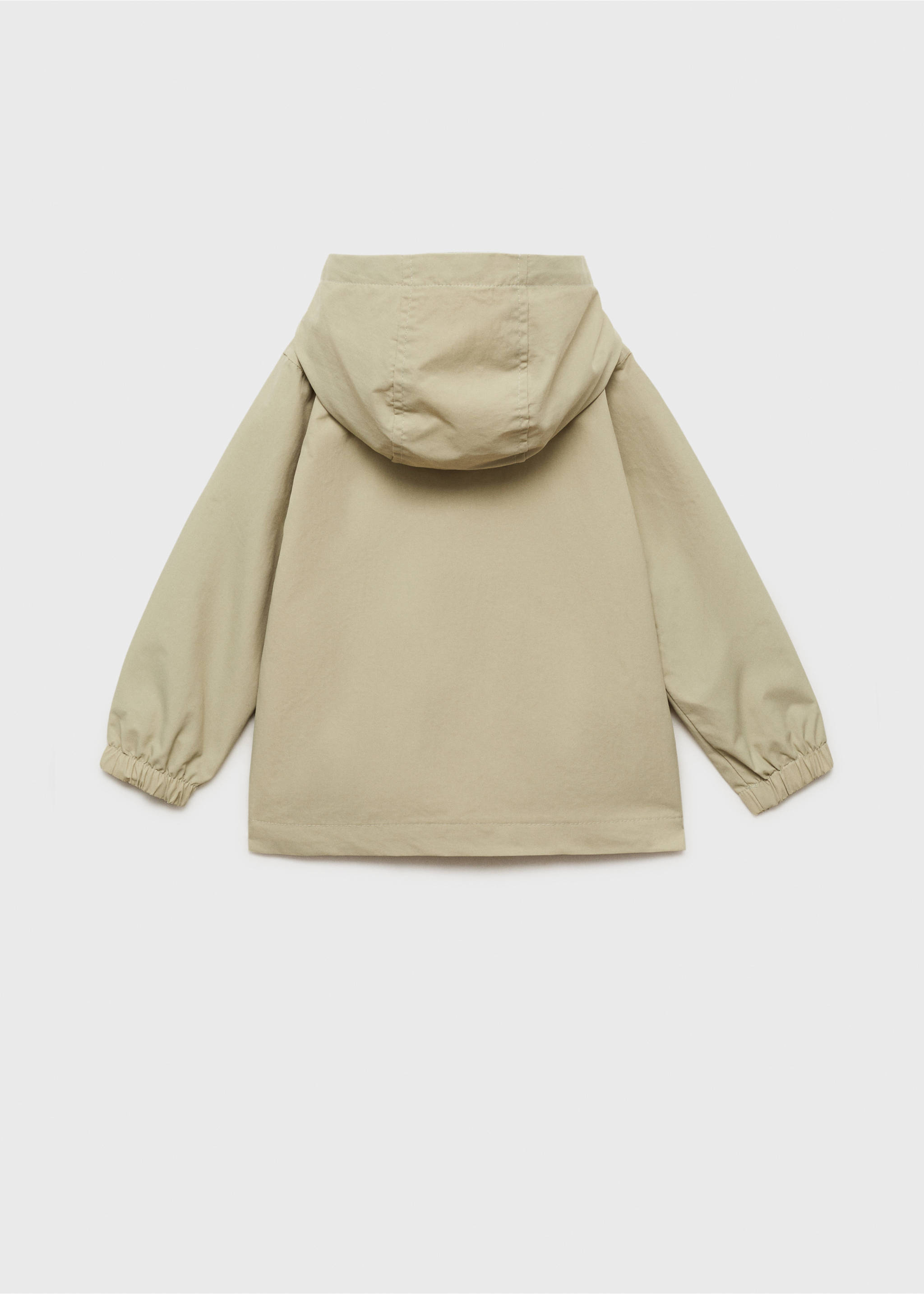 Parka acolchada capucha - Reverso del artículo, Verde. Ref: 87073280-00.