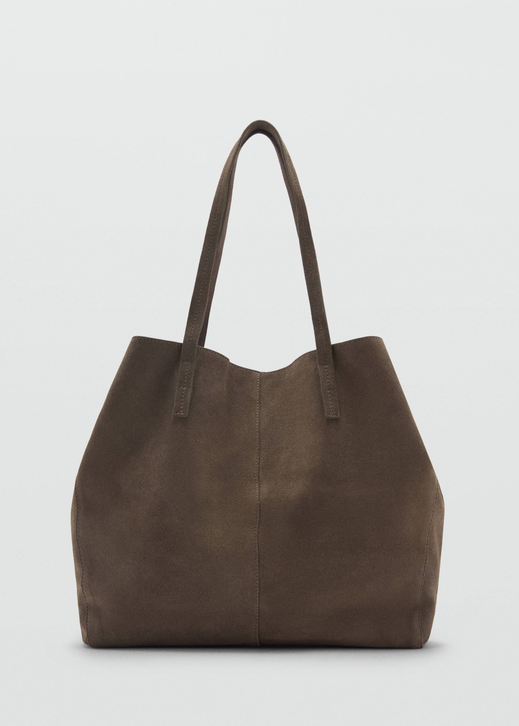 Shopper-Bag aus Rauleder - Artikel ohne Model