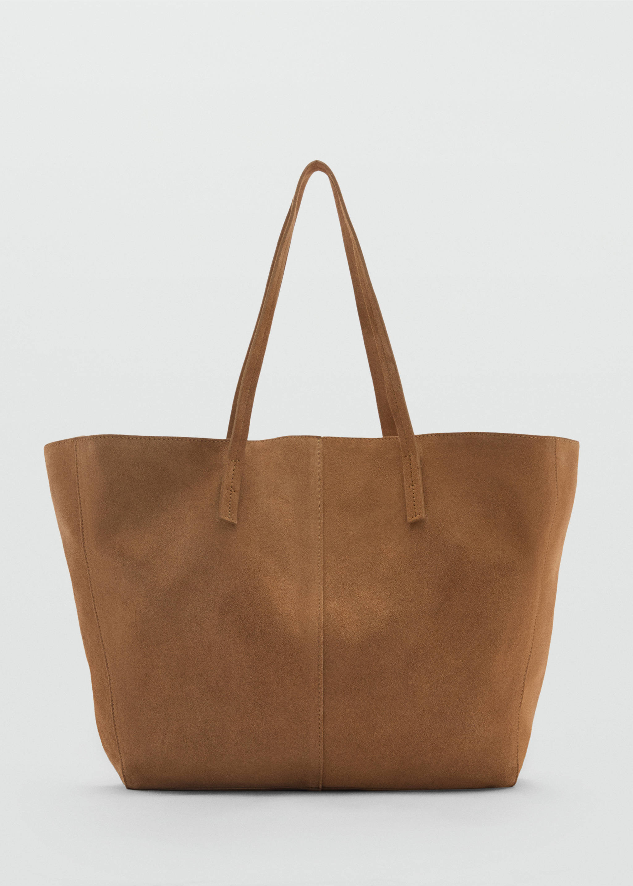 Suede shopper bag - Article without model, Leather. Ref: 87073281-00.