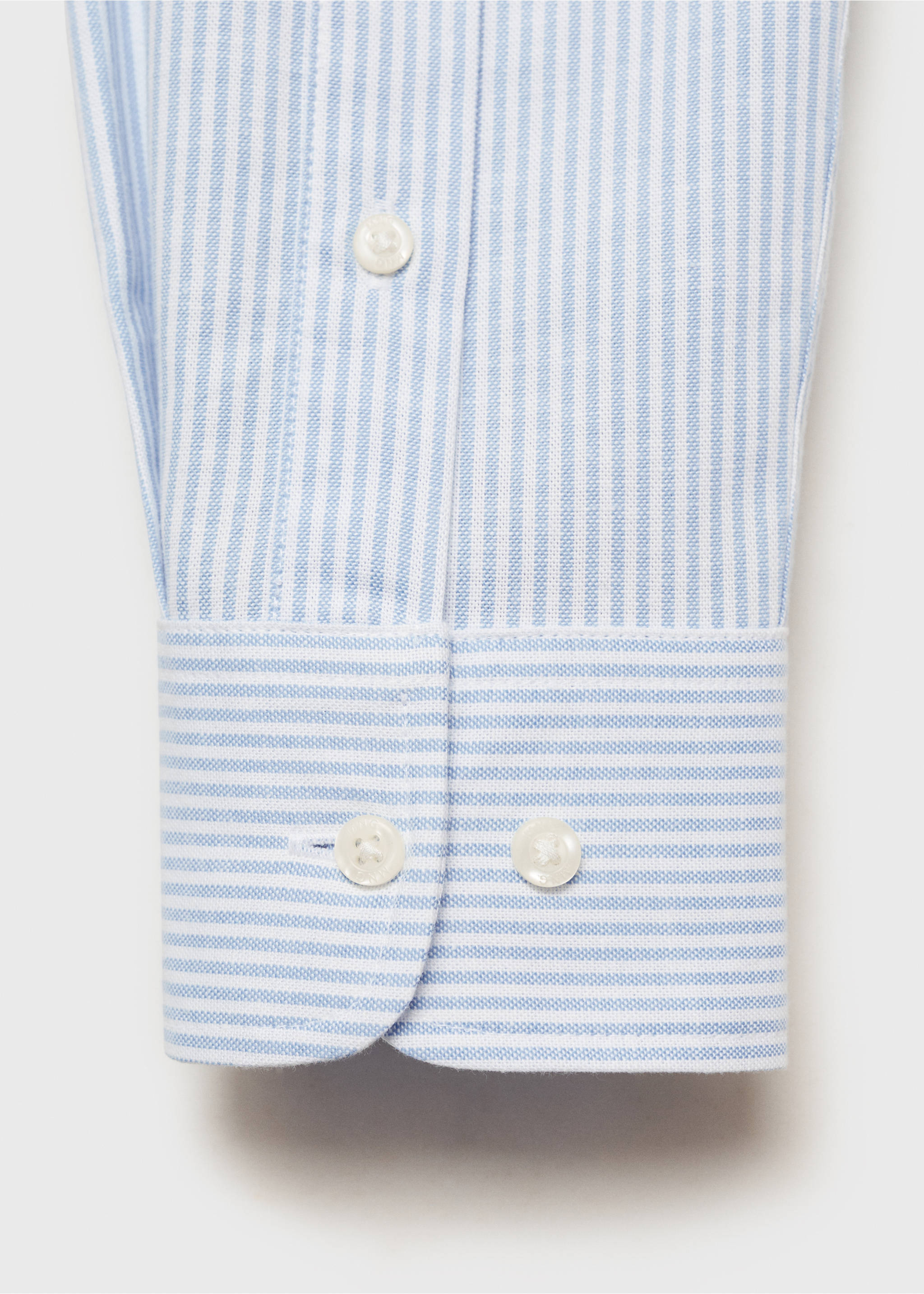 Camicia oxford - Dettaglio dell'articolo 0, Blu. Ref: 87073283-00.