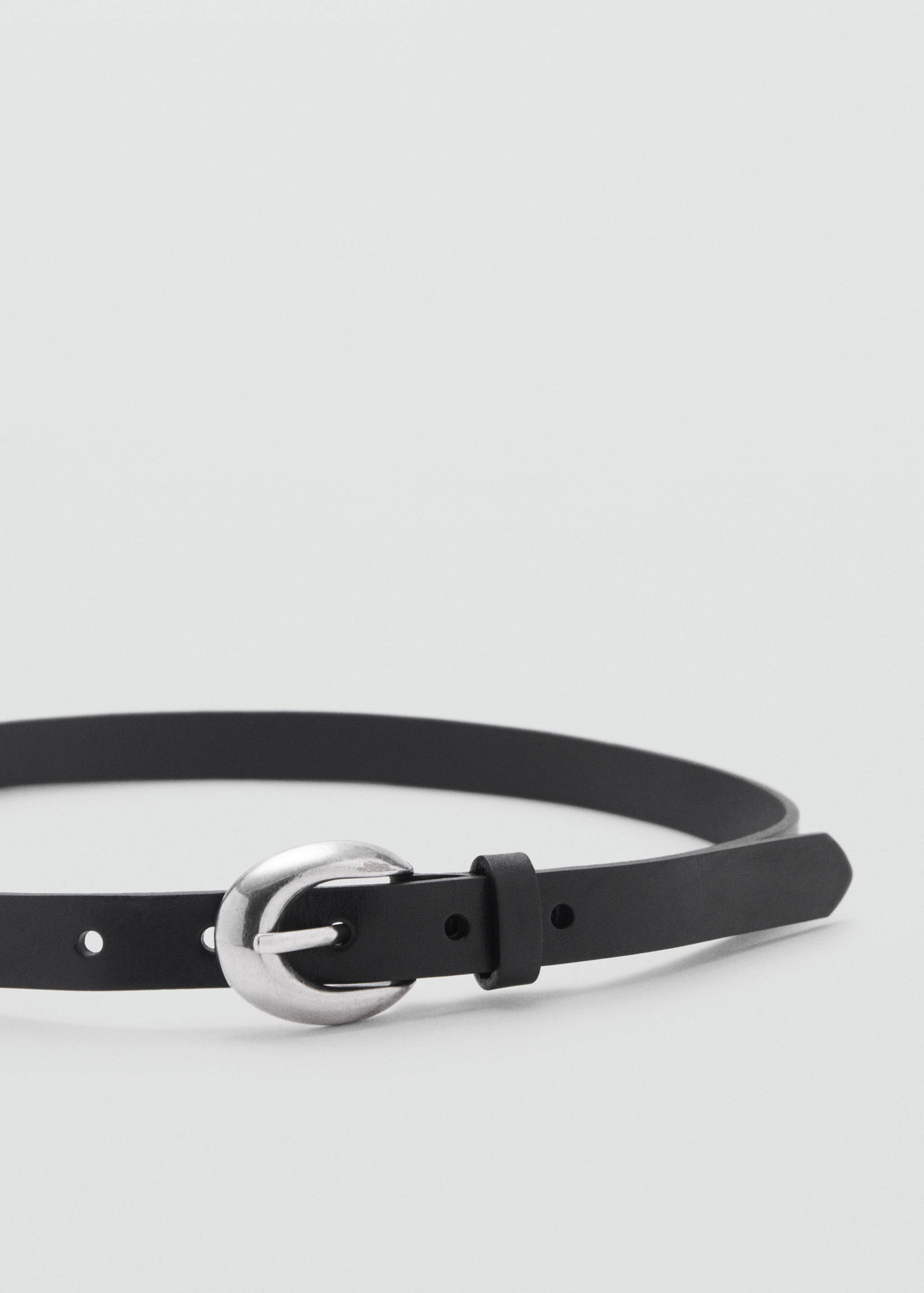 Metal buckle belt - Medium plane