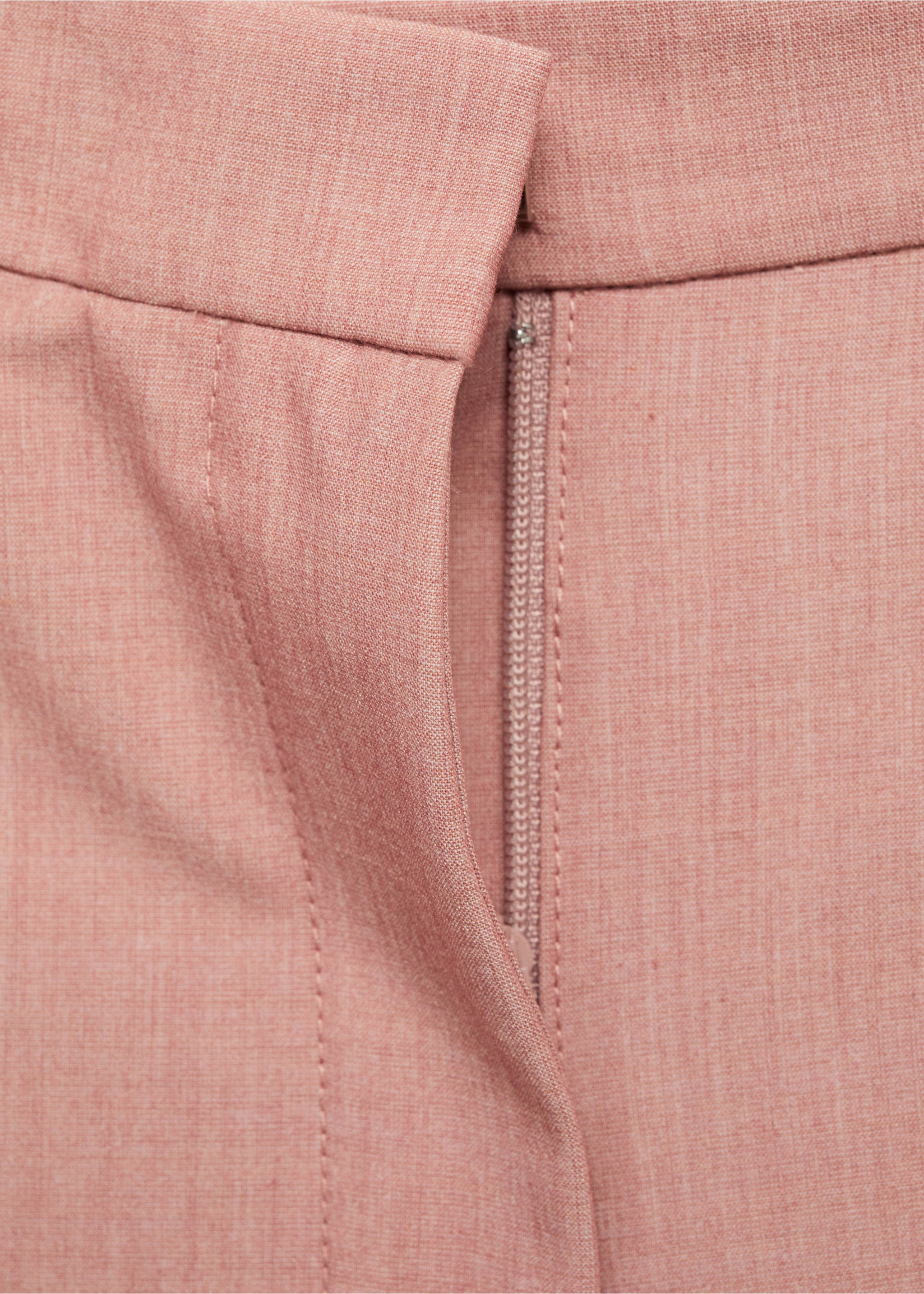 Pantalon droit costume - Détail de l'article 8, Rose pastel. Ref: 87073292-00.