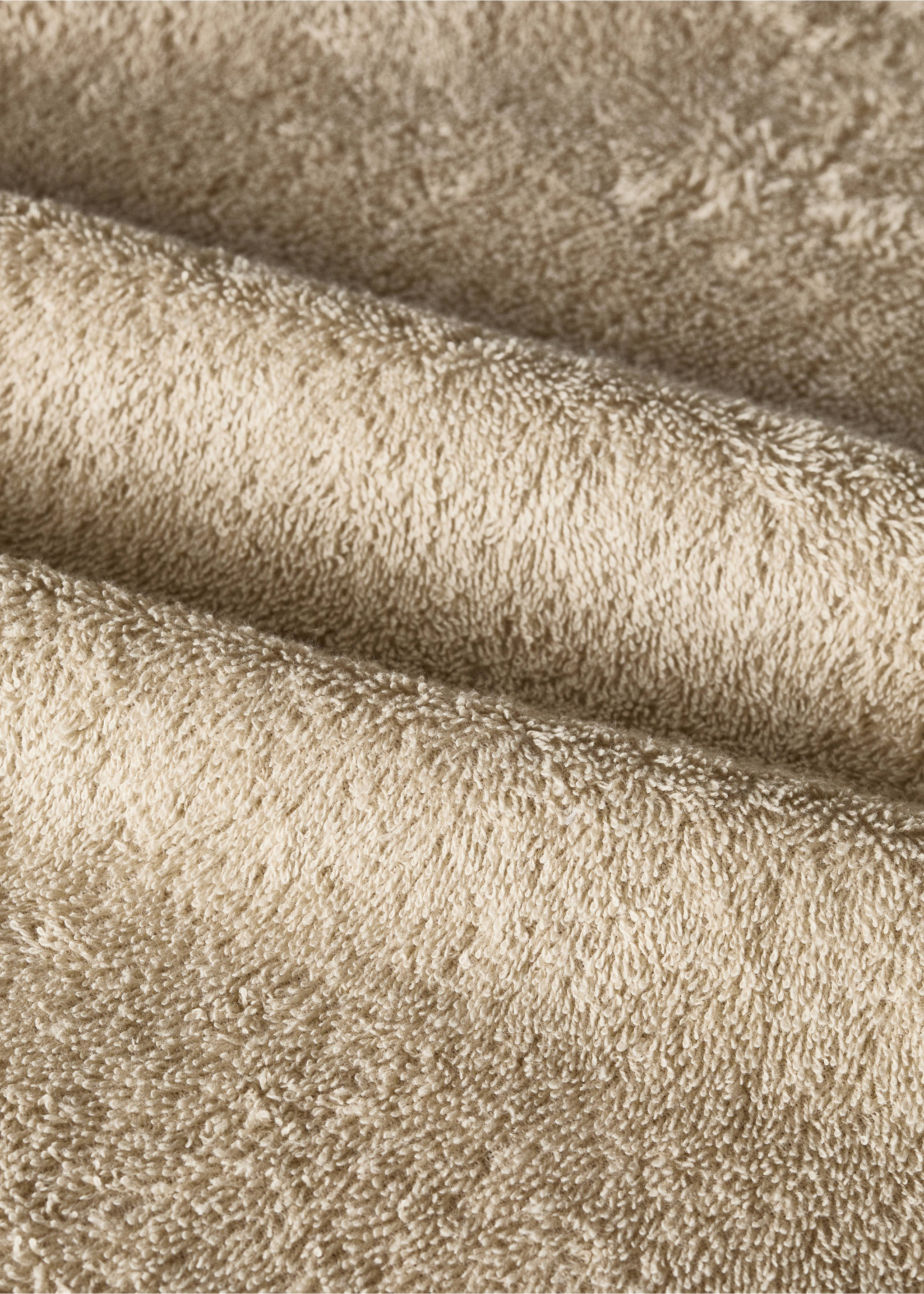 Children's terry towel bath poncho - Details of the article 2, Beige. Ref: 87073308-00.