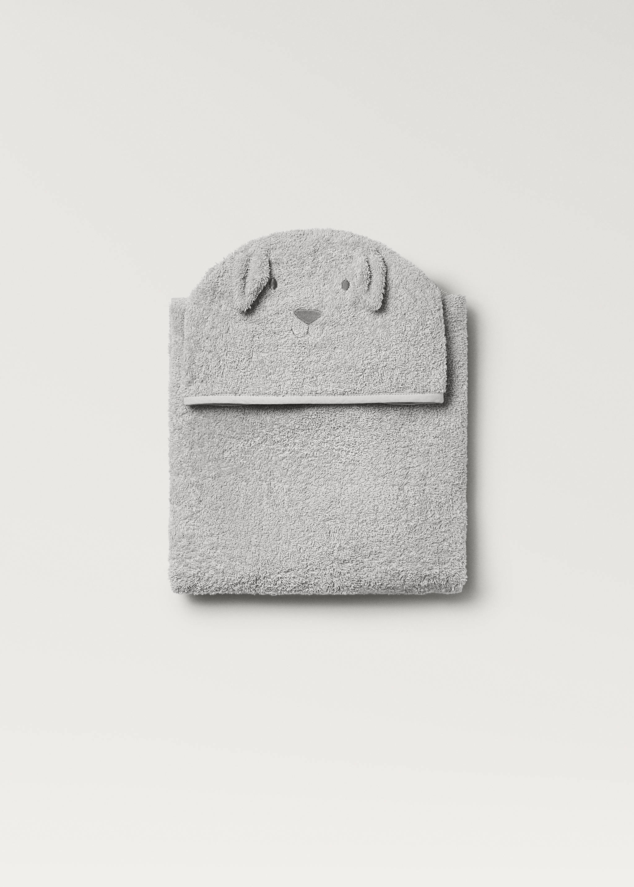 Children's terry towel bath poncho - Details of the article 3