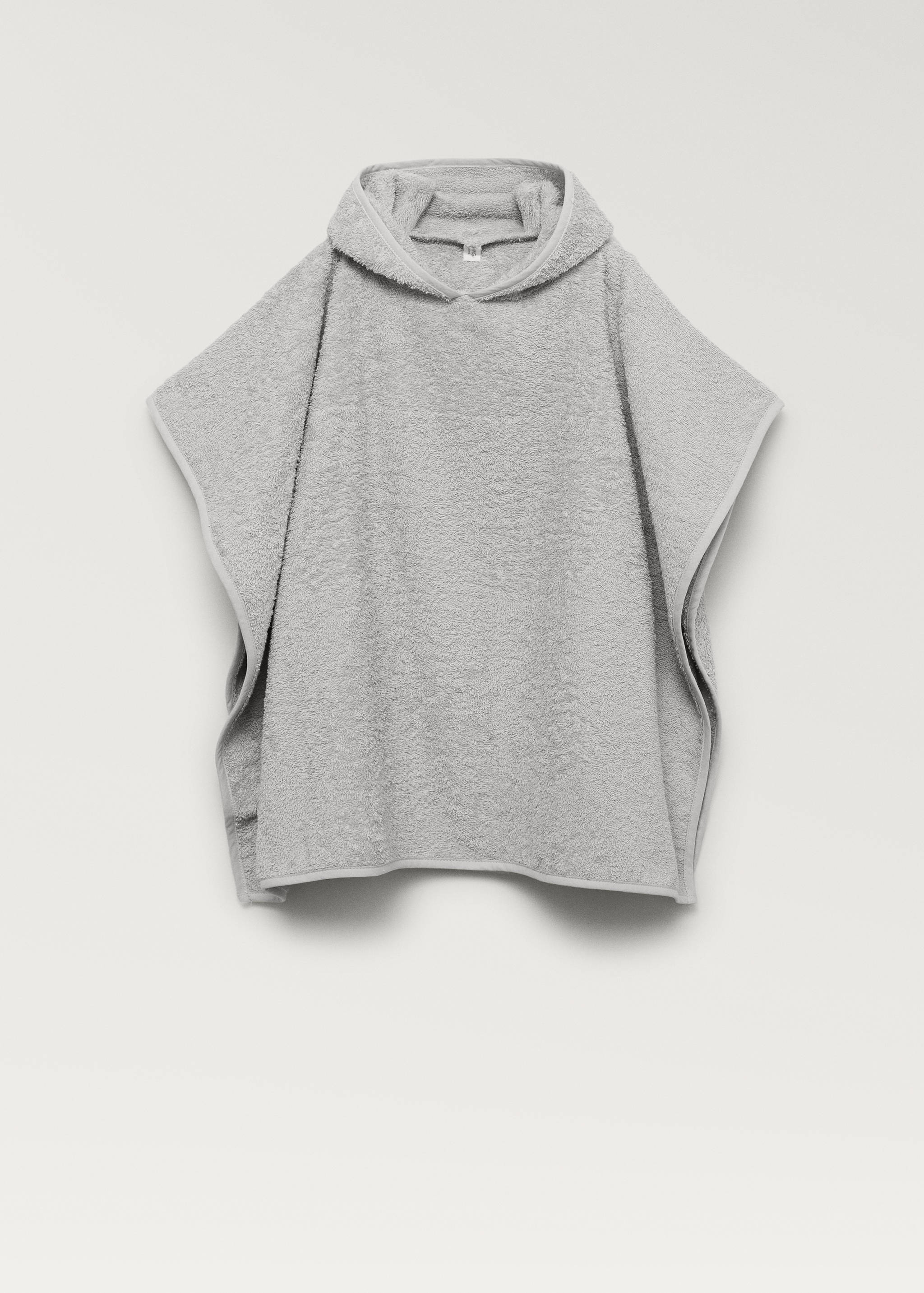 Poncho de bain coton bouclé pour enfants - Article sans modèle