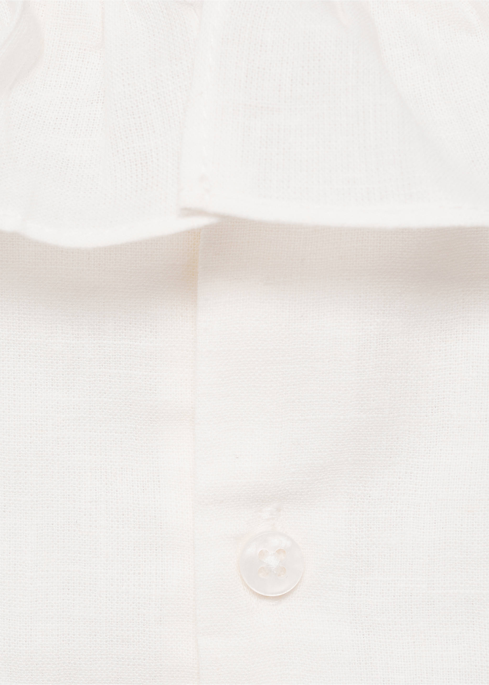 Kleid mit Kontrastrock - Detail des Artikels 0, Weiß. Ref: 87073633-00.