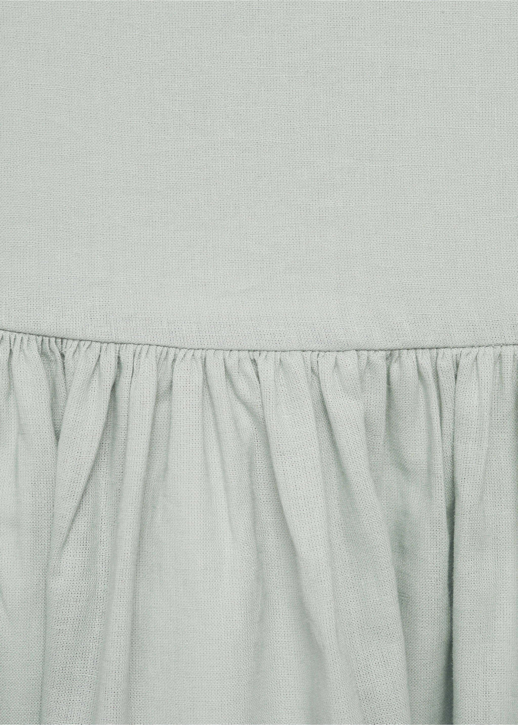 Robe lin nœud - Détail de l'article 0, Bleu. Ref: 87073634-00.