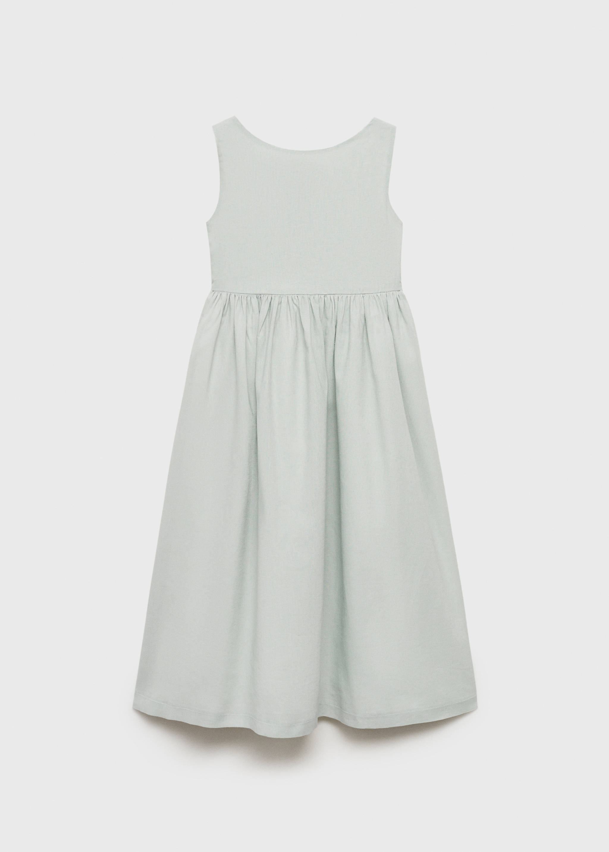 Bow linen dress - Article without model