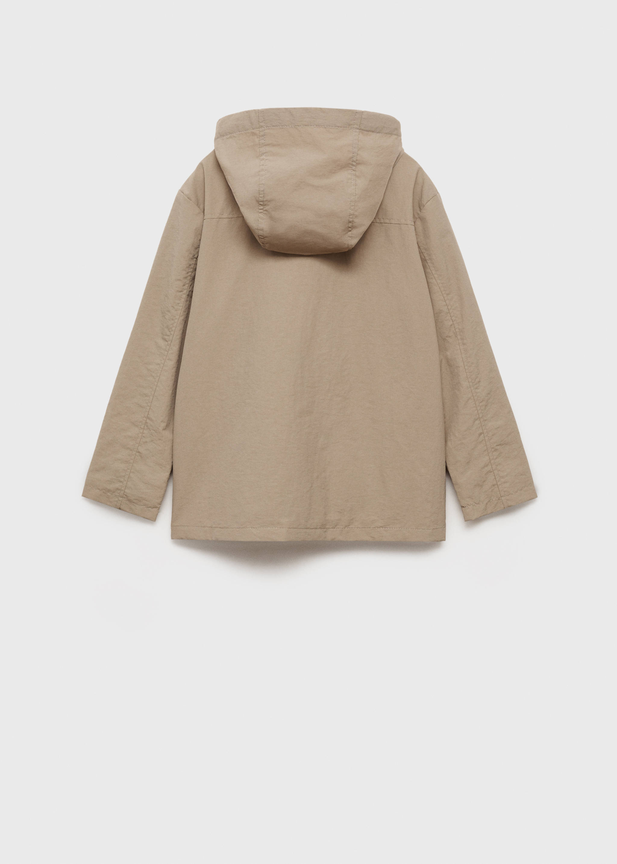Hooded parka - Reverse of the article