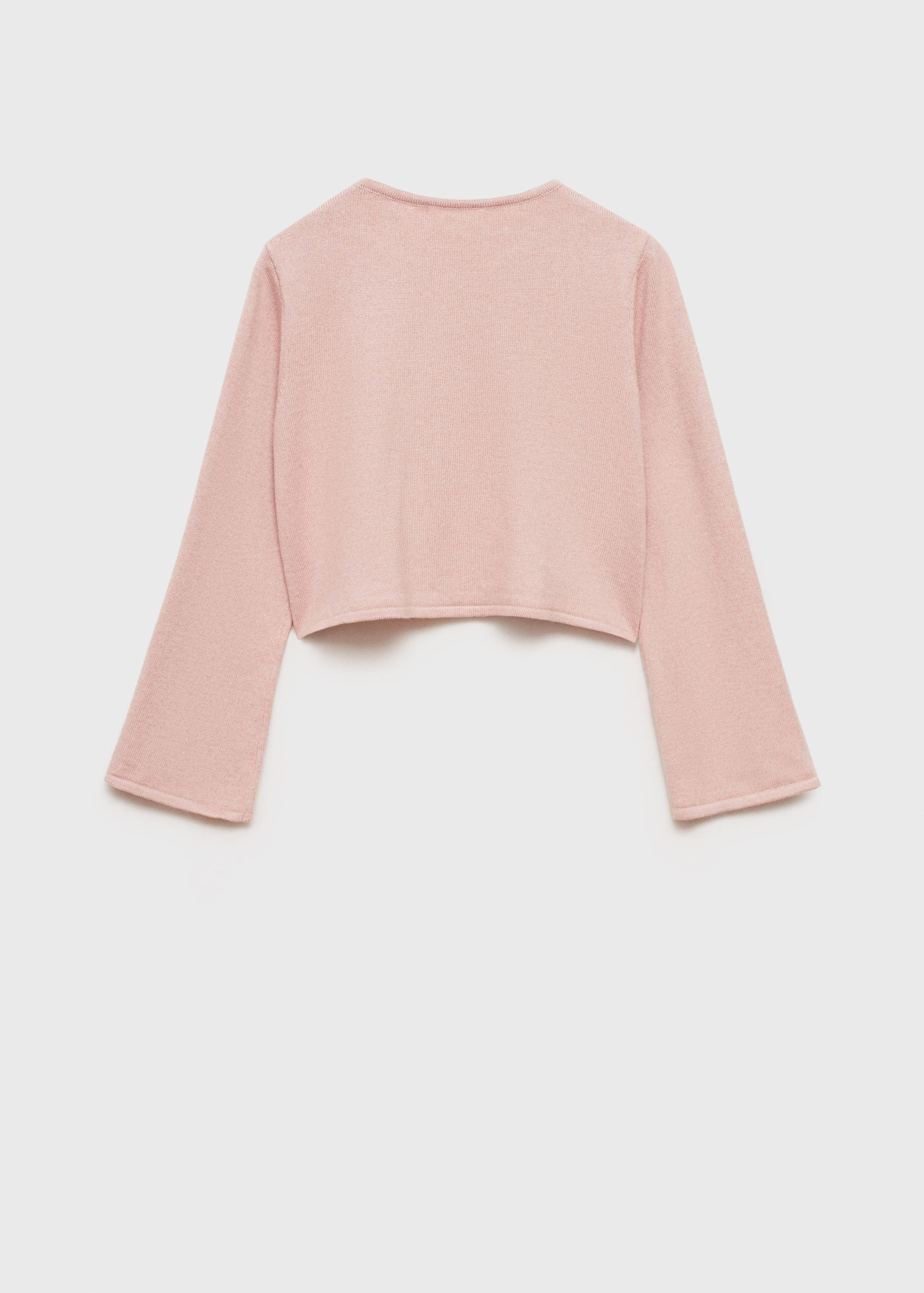 Cardigan maglia sottile cotone - Retro dell'articolo