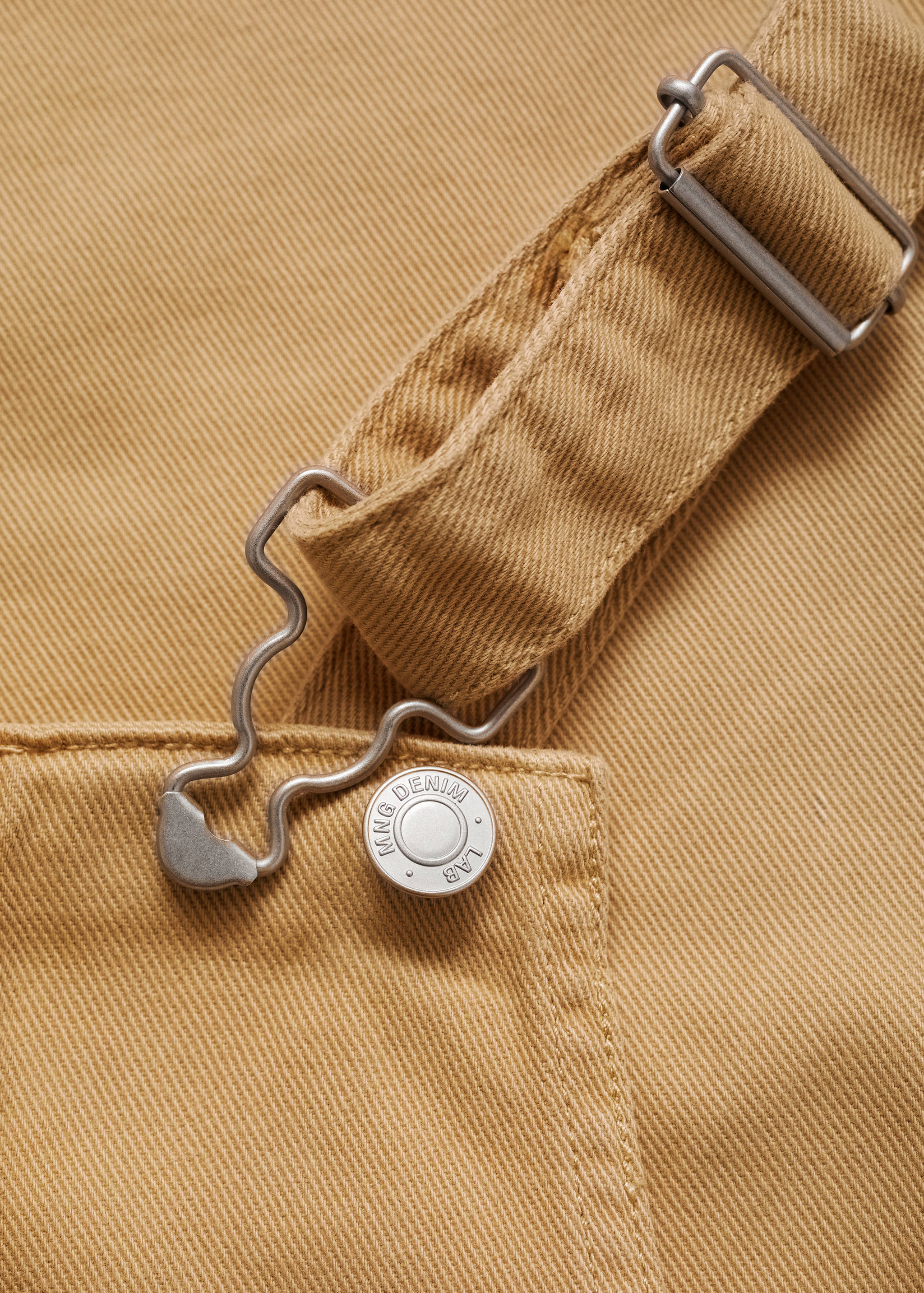 Robe chasuble courte en jean - Détail de l'article 8