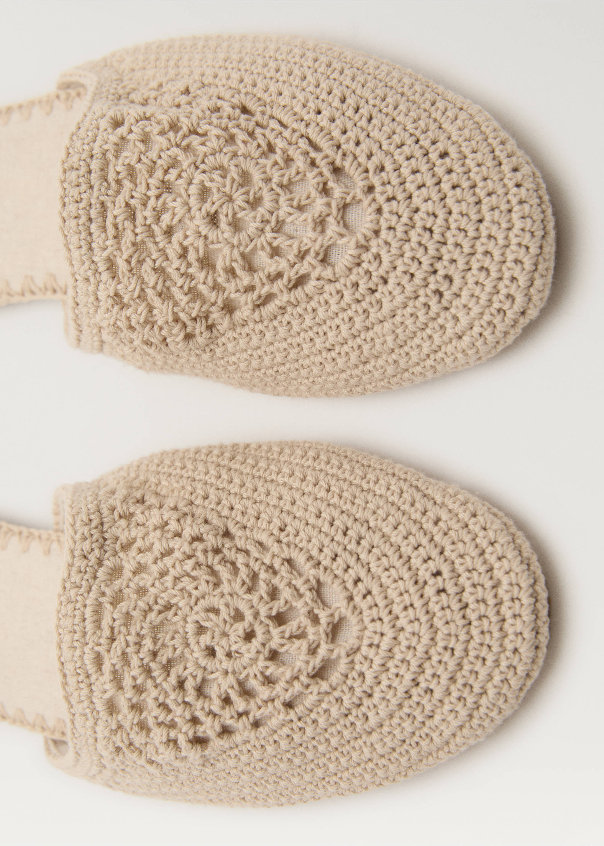 Tennis en coton tressé - Détail de l'article 2, Sable. Ref: 87073656-00.