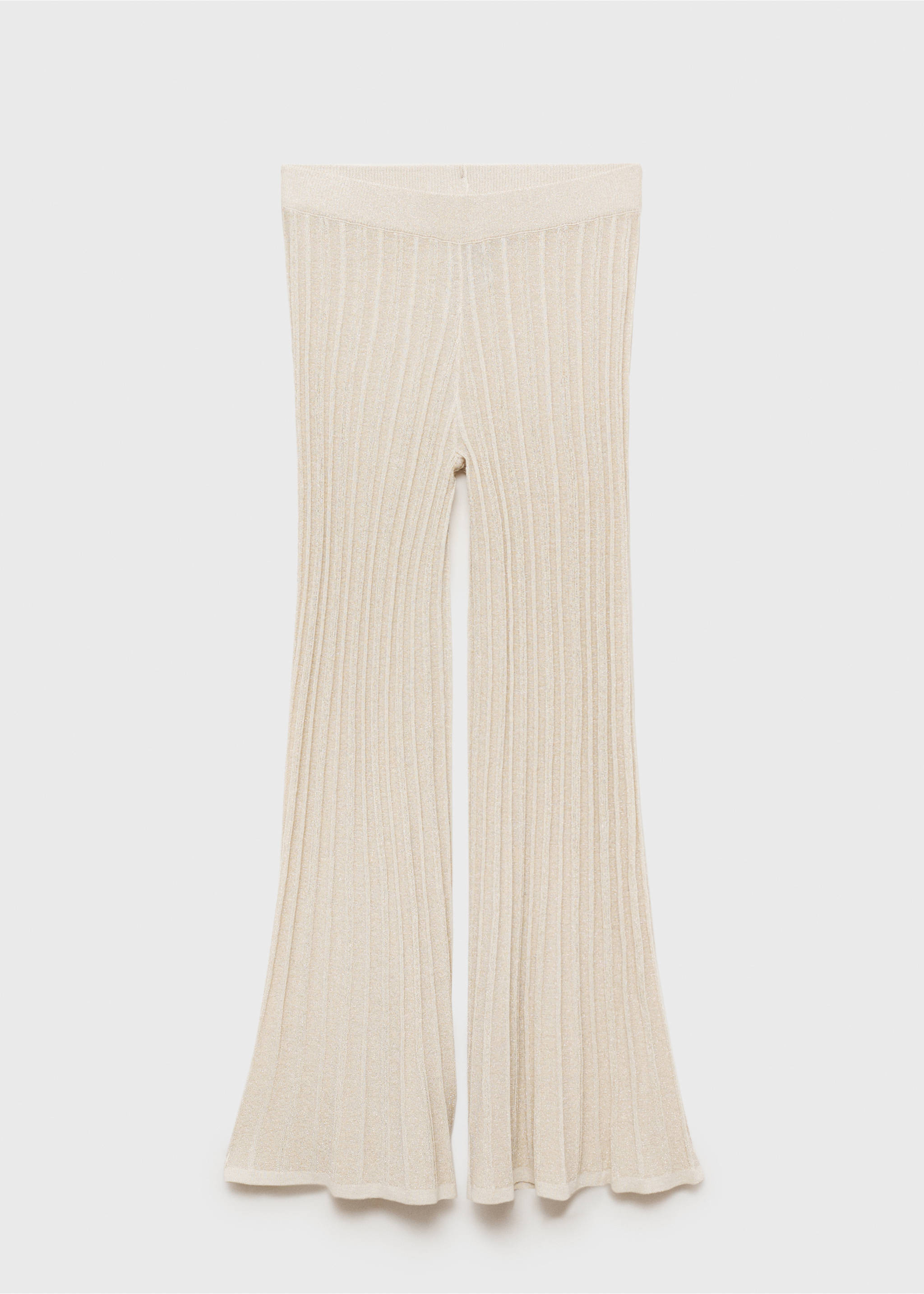 Flare-Strickhose - Artikel ohne Model, Gold. Ref: 87074063-00.