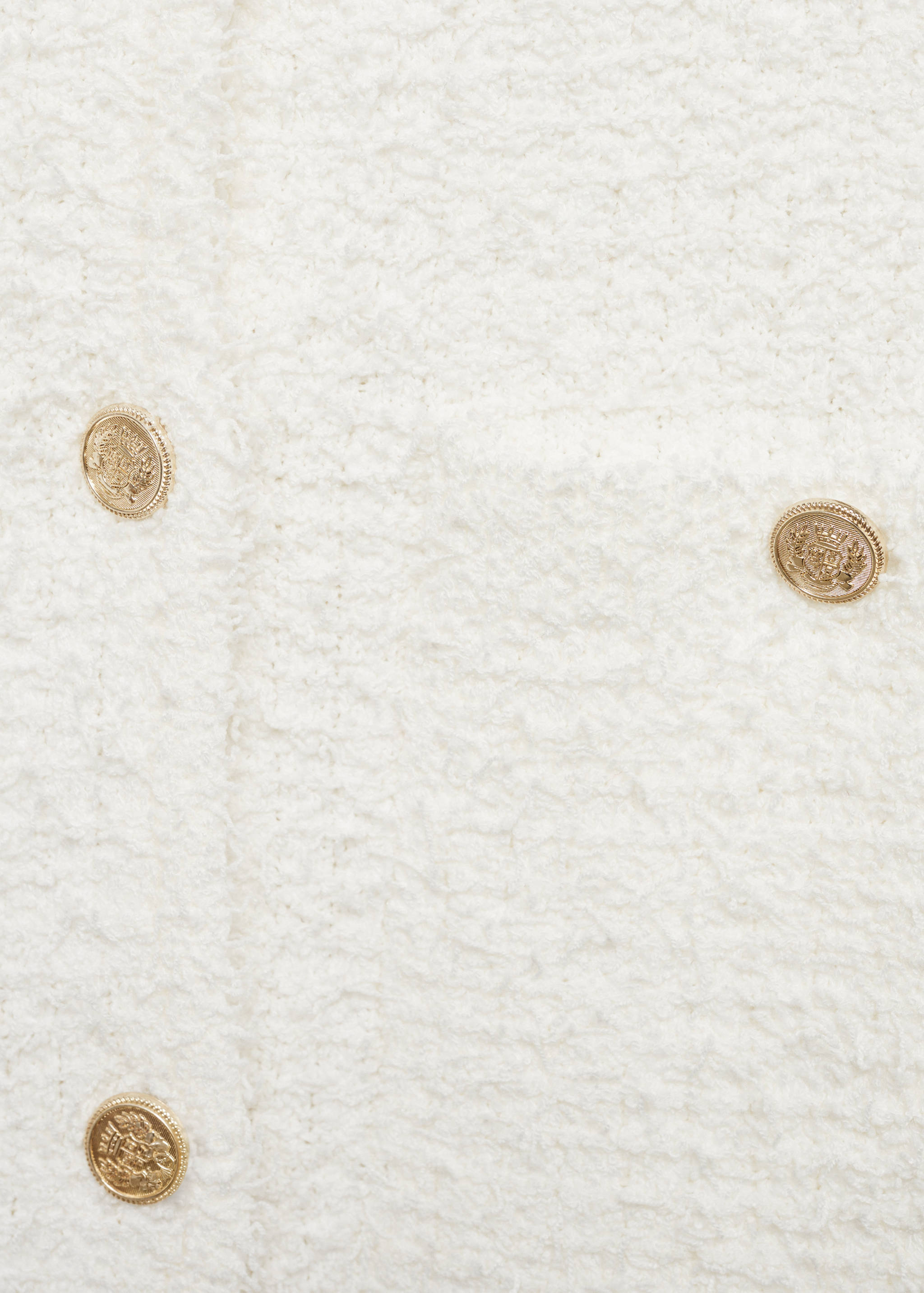 Żakiet tweedowy z ozdobnymi guzikami - Szczegóły artykułu 8