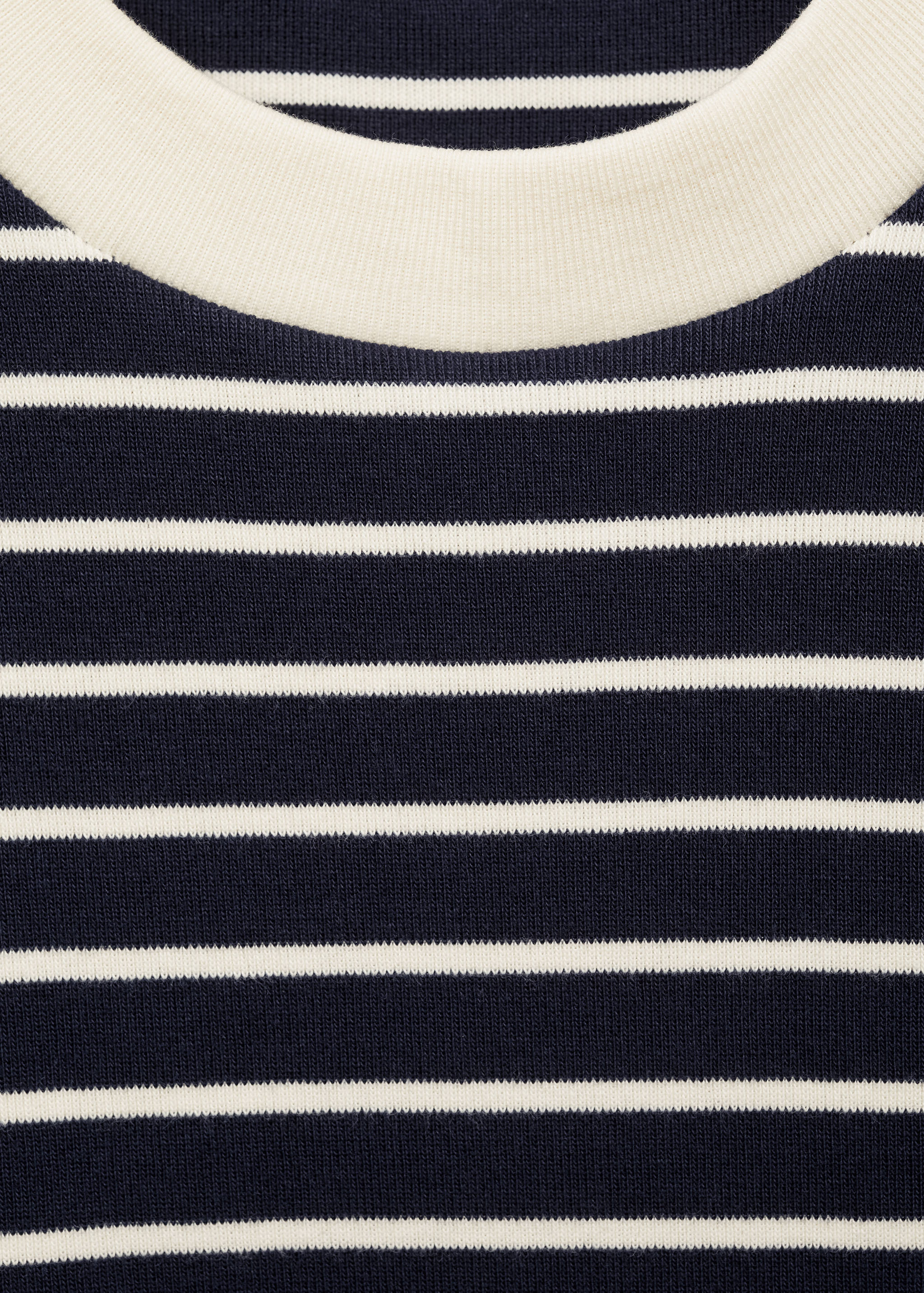 Striped cotton T-shirt - Details of the article 8