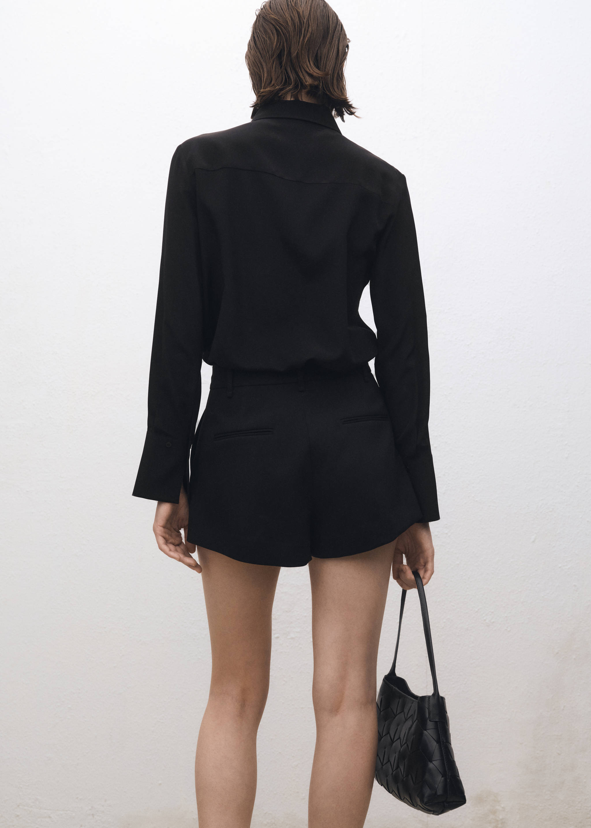 Chemise soie satinée - Verso de l’article